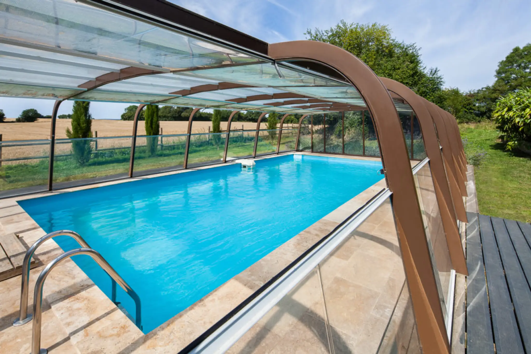 Le Domaine de la Cour, en Normandie, chambres, piscine, gite, reception, seminaire