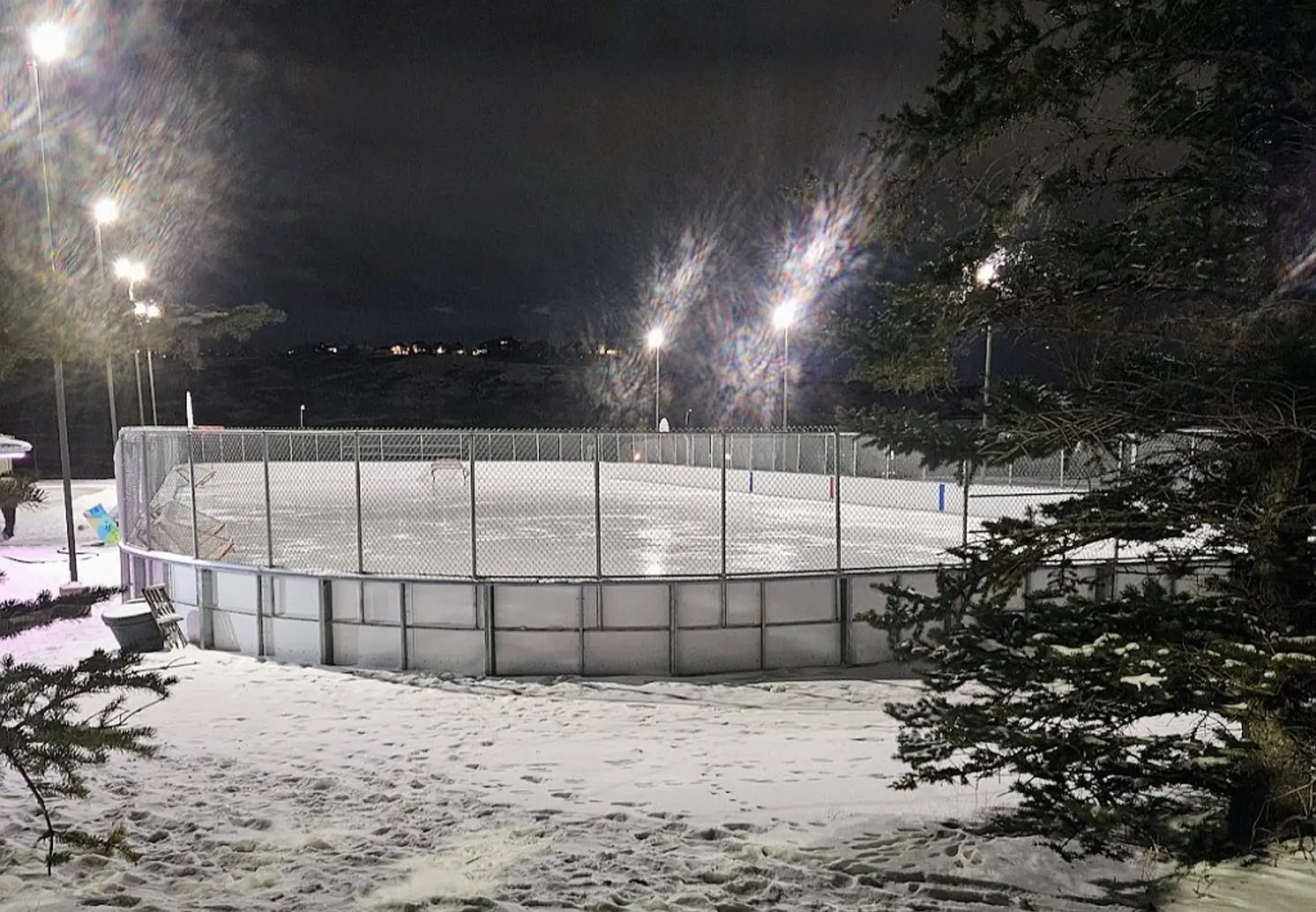 Hidden Hut Outdoor Rink