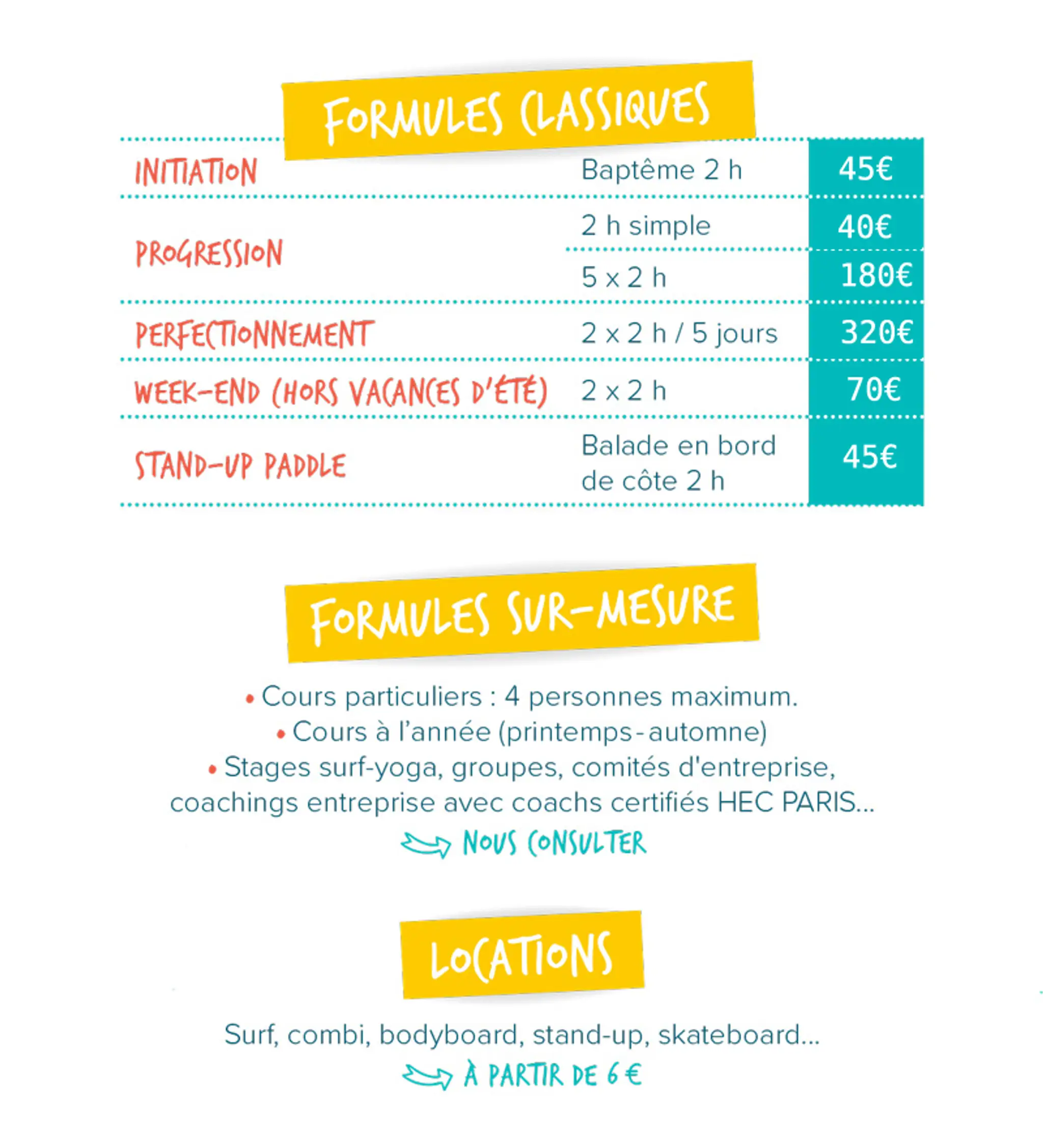 Presquile Surf School - Surf School Quiberon