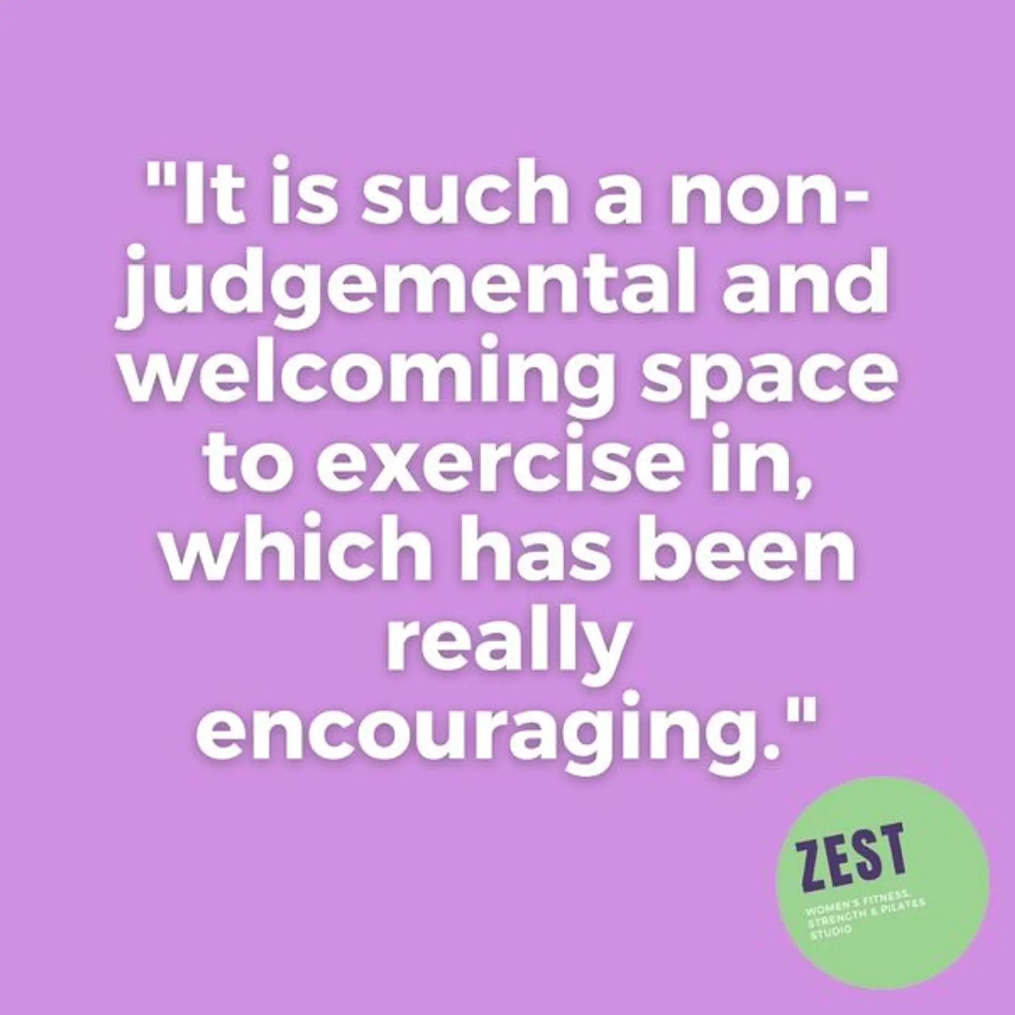 Zest Women's Fitness, Strength & Pilates Studio