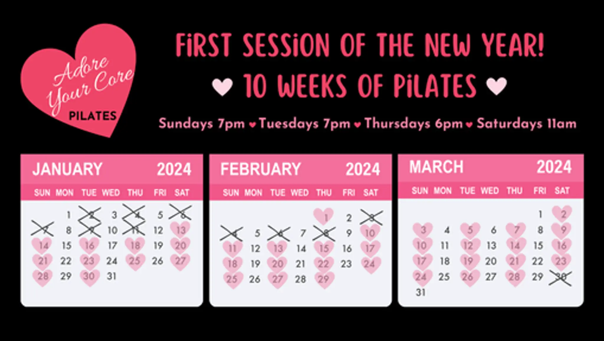 Adore Your Core: Pilates