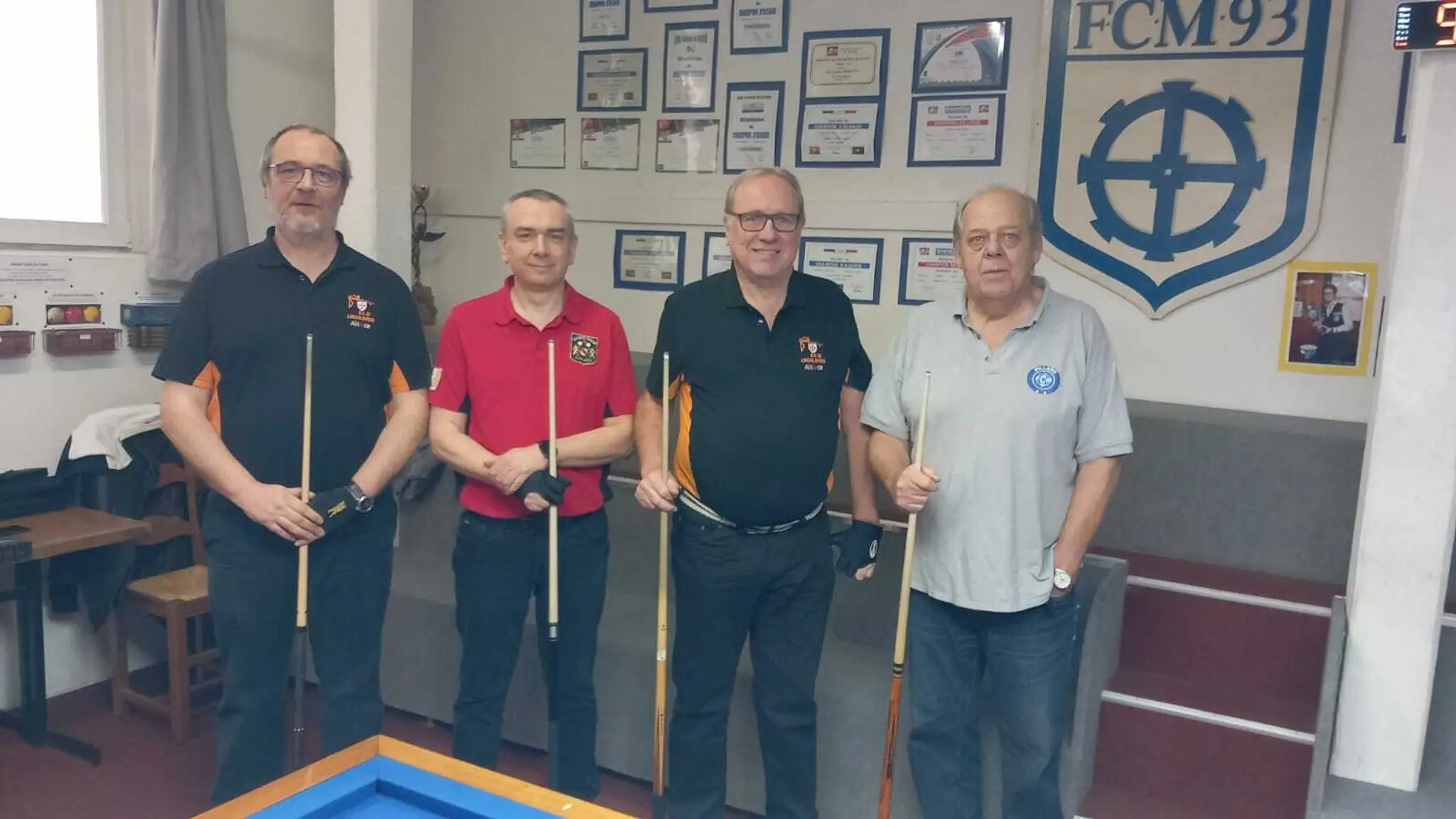 FC Mulhouse billard