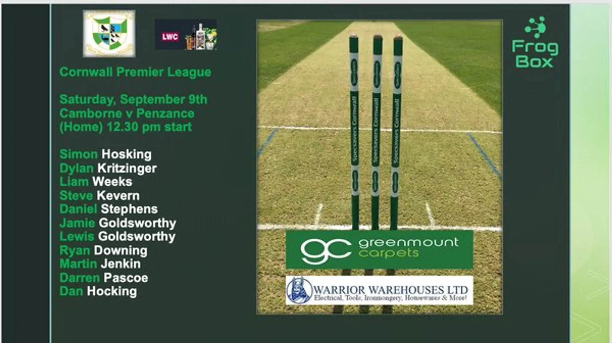 Camborne CC 3/4ths Ground