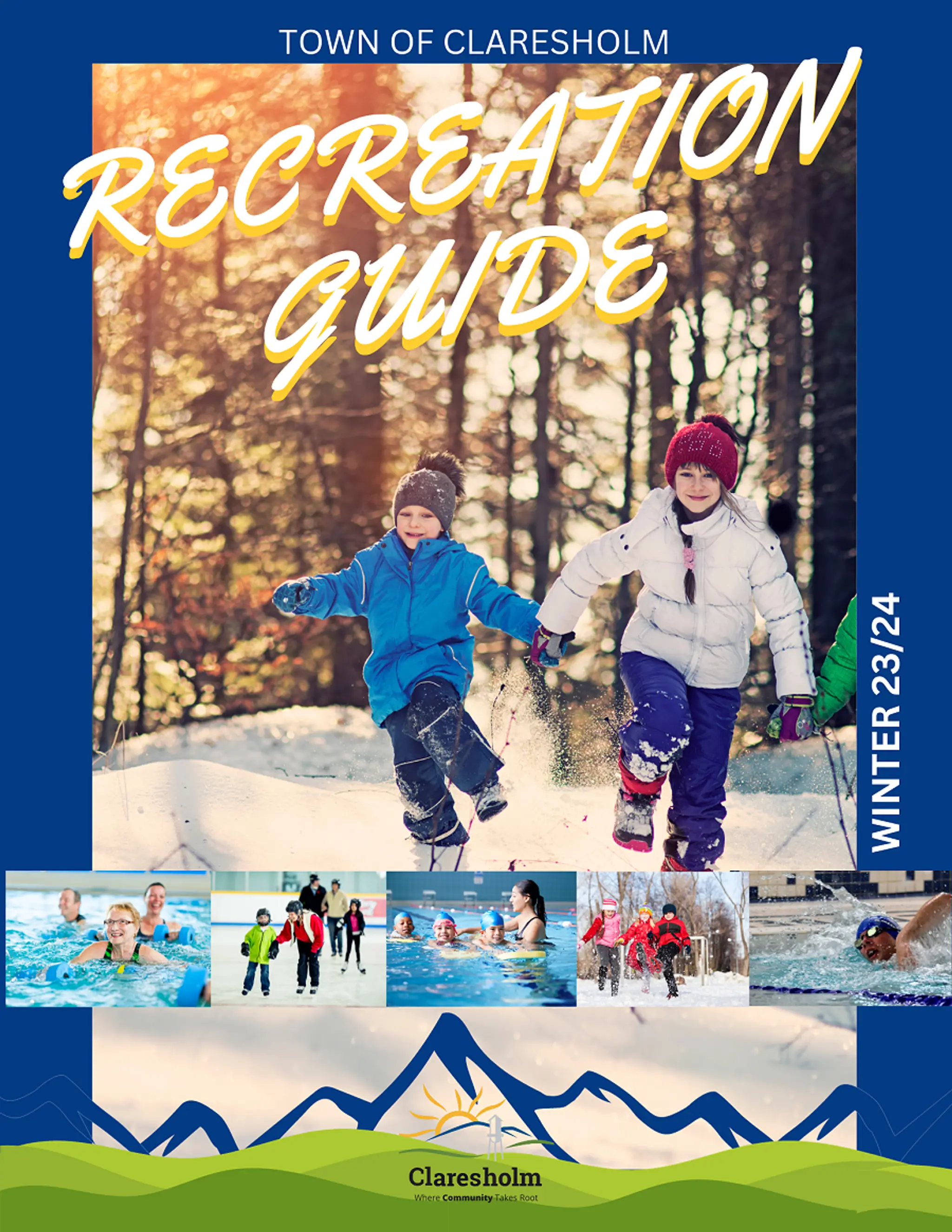 Claresholm Disc Golf Tee #1