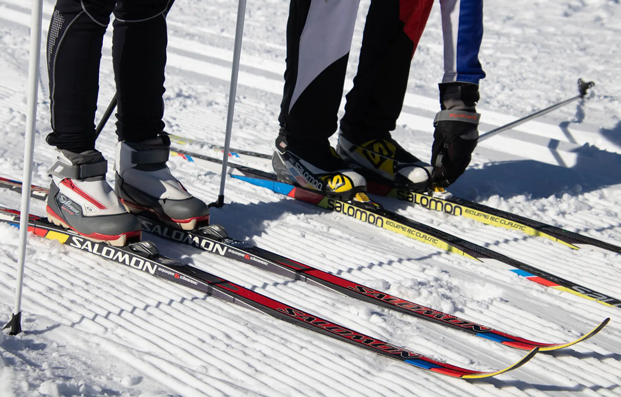 Entrainement Club de ski de fond Lviski La Ballade