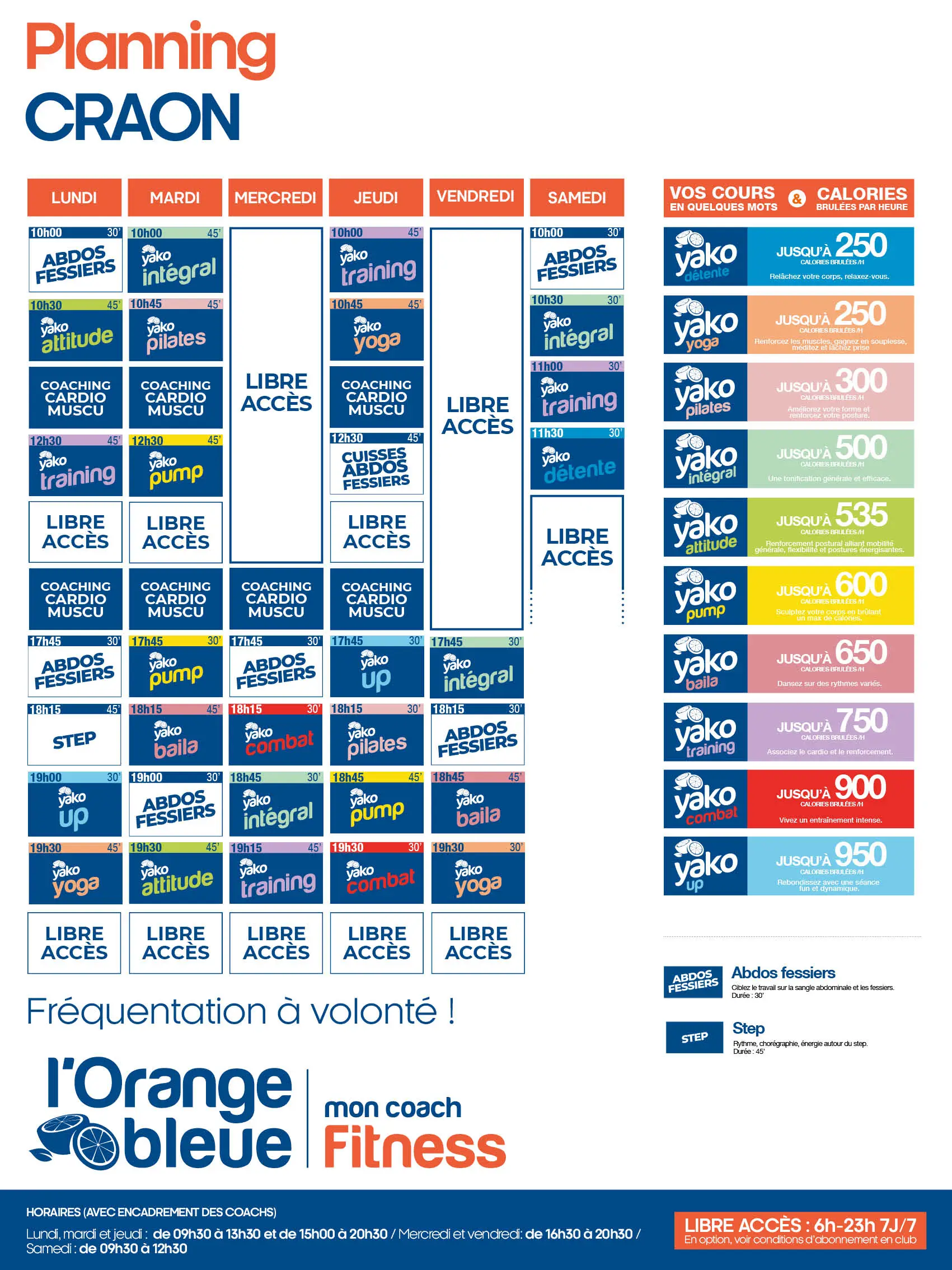 Orange Bleue Room De Sport