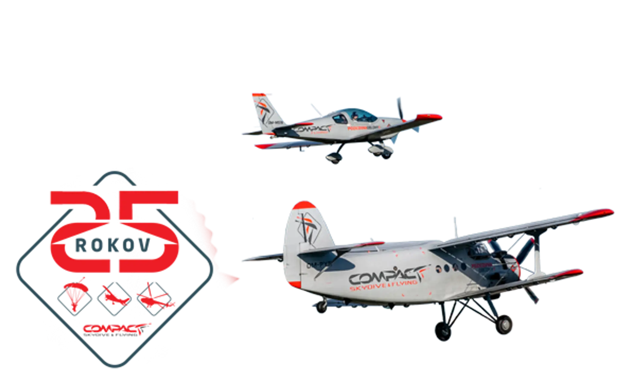Tandemový zoskok COMPACT Skydive