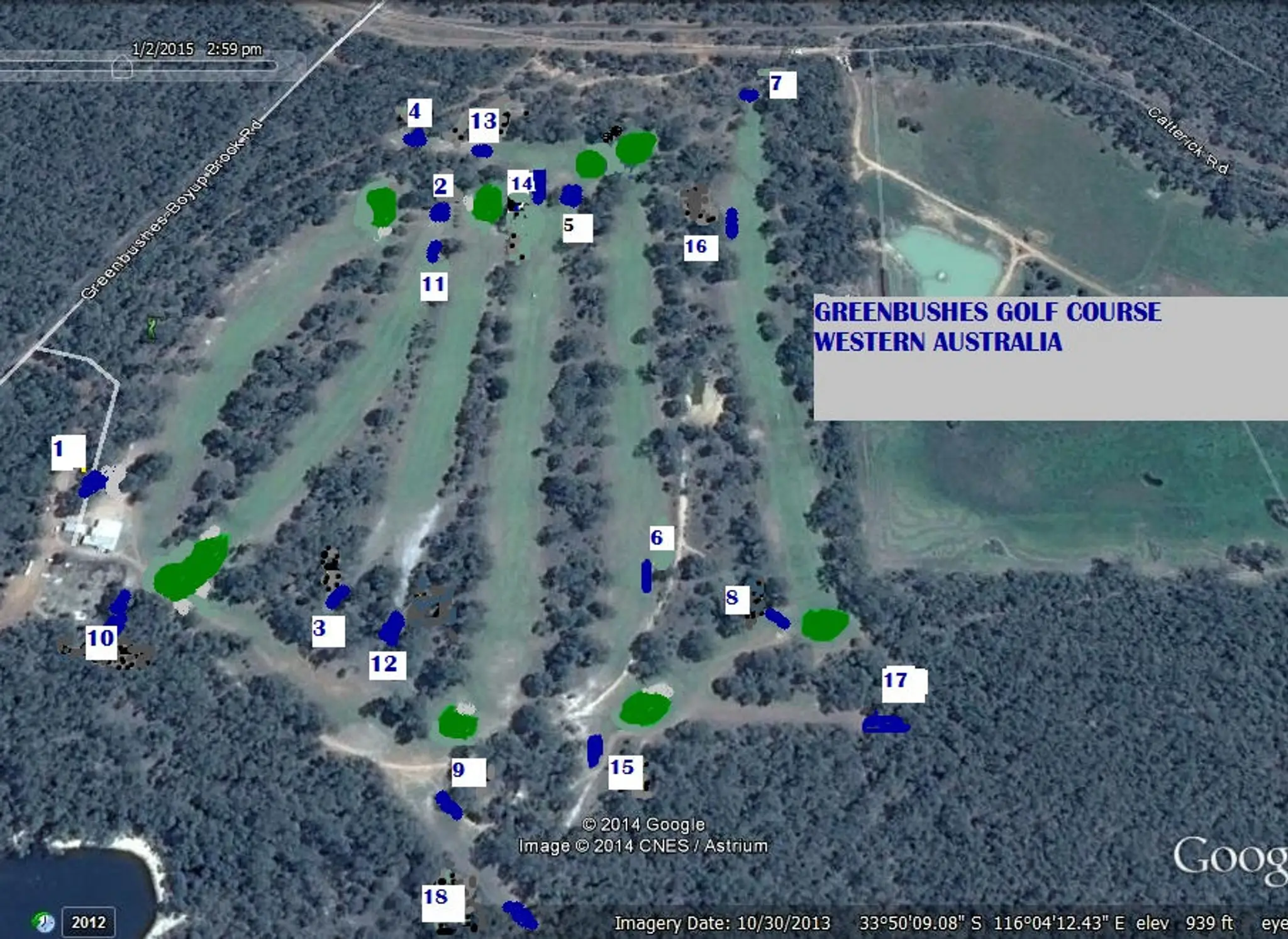 Greenbushes Golf Course