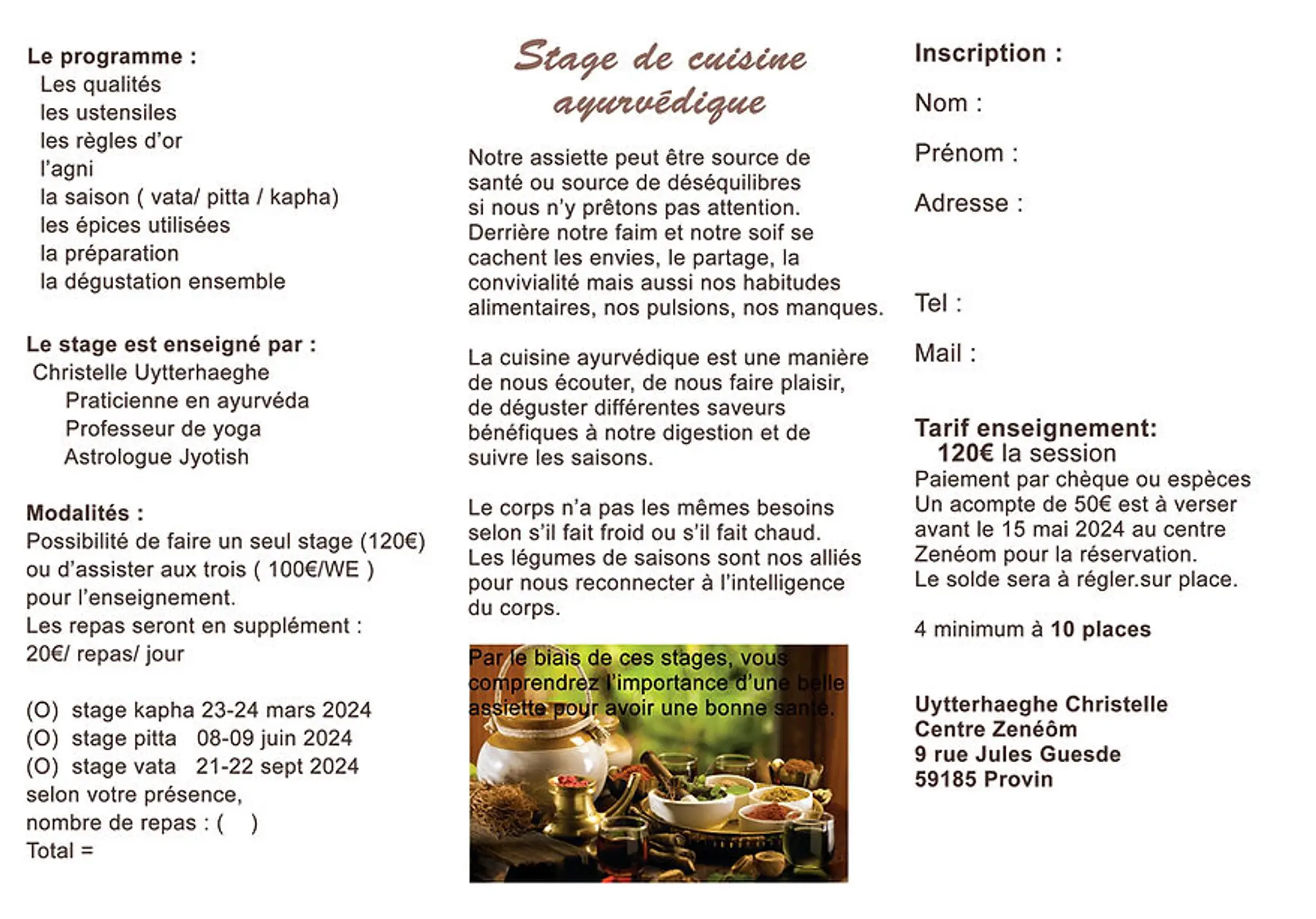 Zeneom - Ayurveda Massage Traditional - Nord