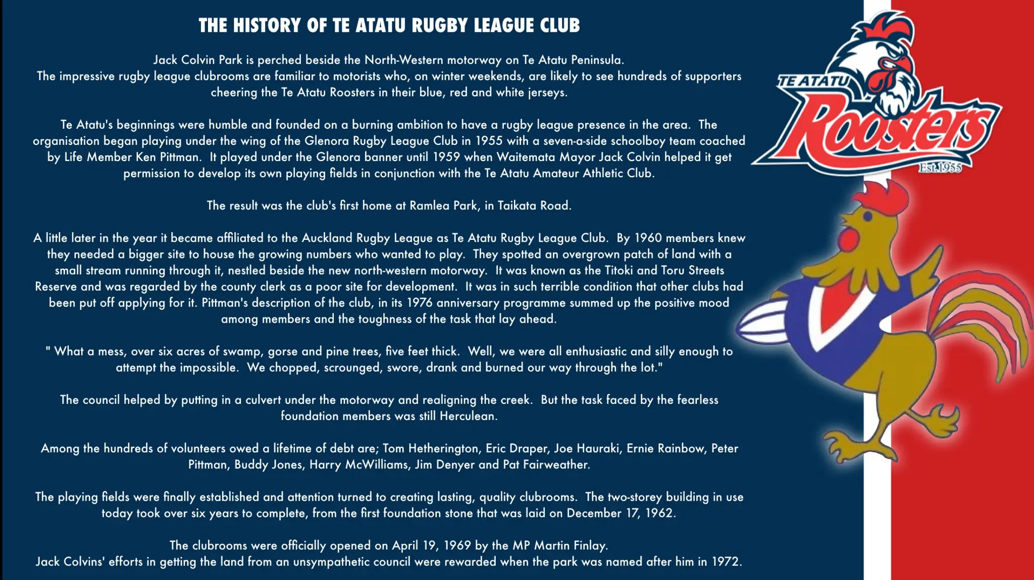 Te Atatu Roosters Rugby League Club
