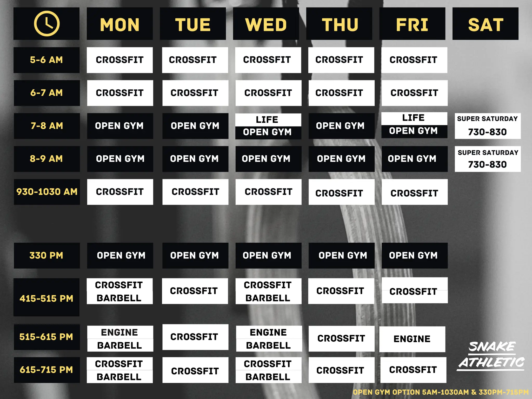 Snake Athletic - CrossFit | Weightlifting | Functional Exercise