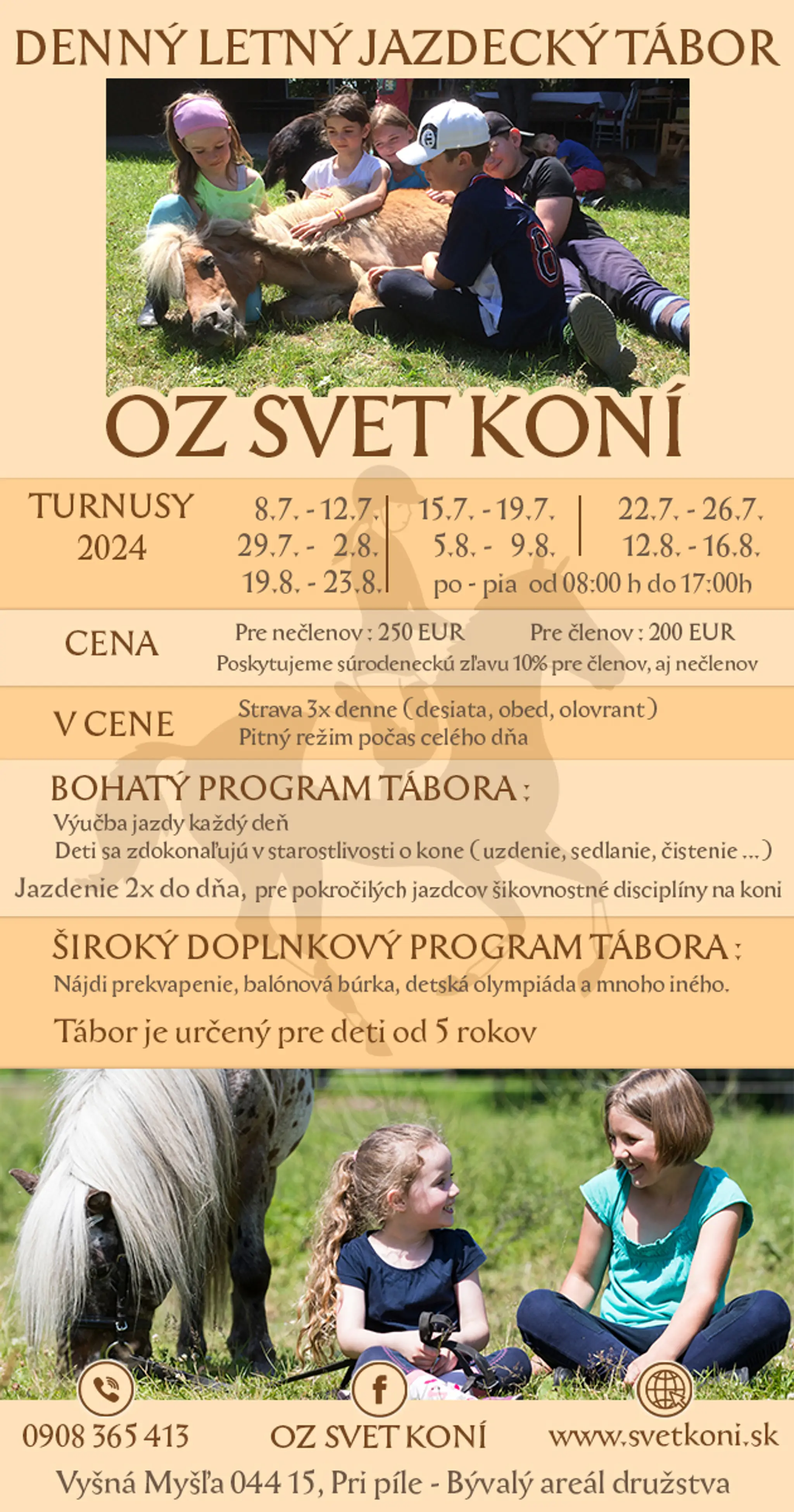 Jazdecká škola Svet Koní