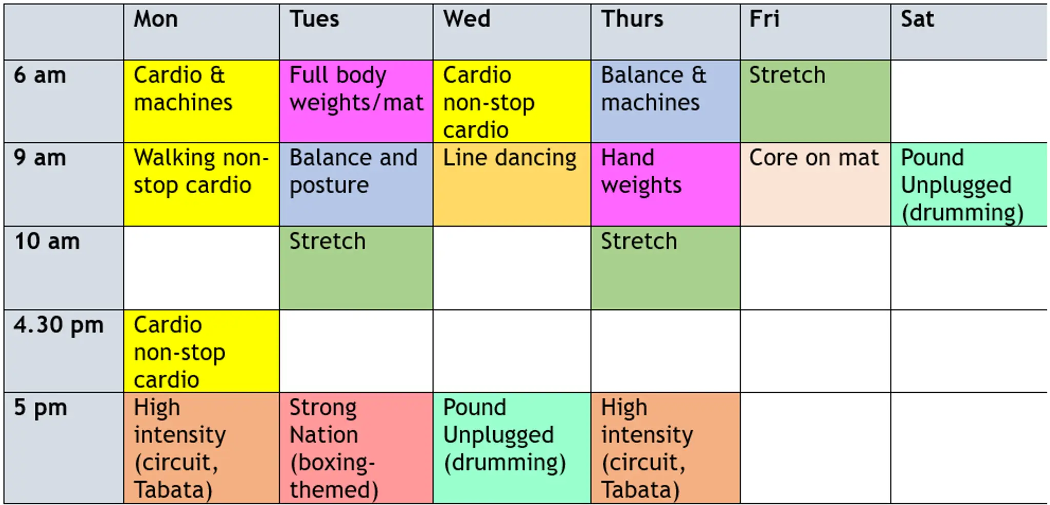 Women's Fitness Studio