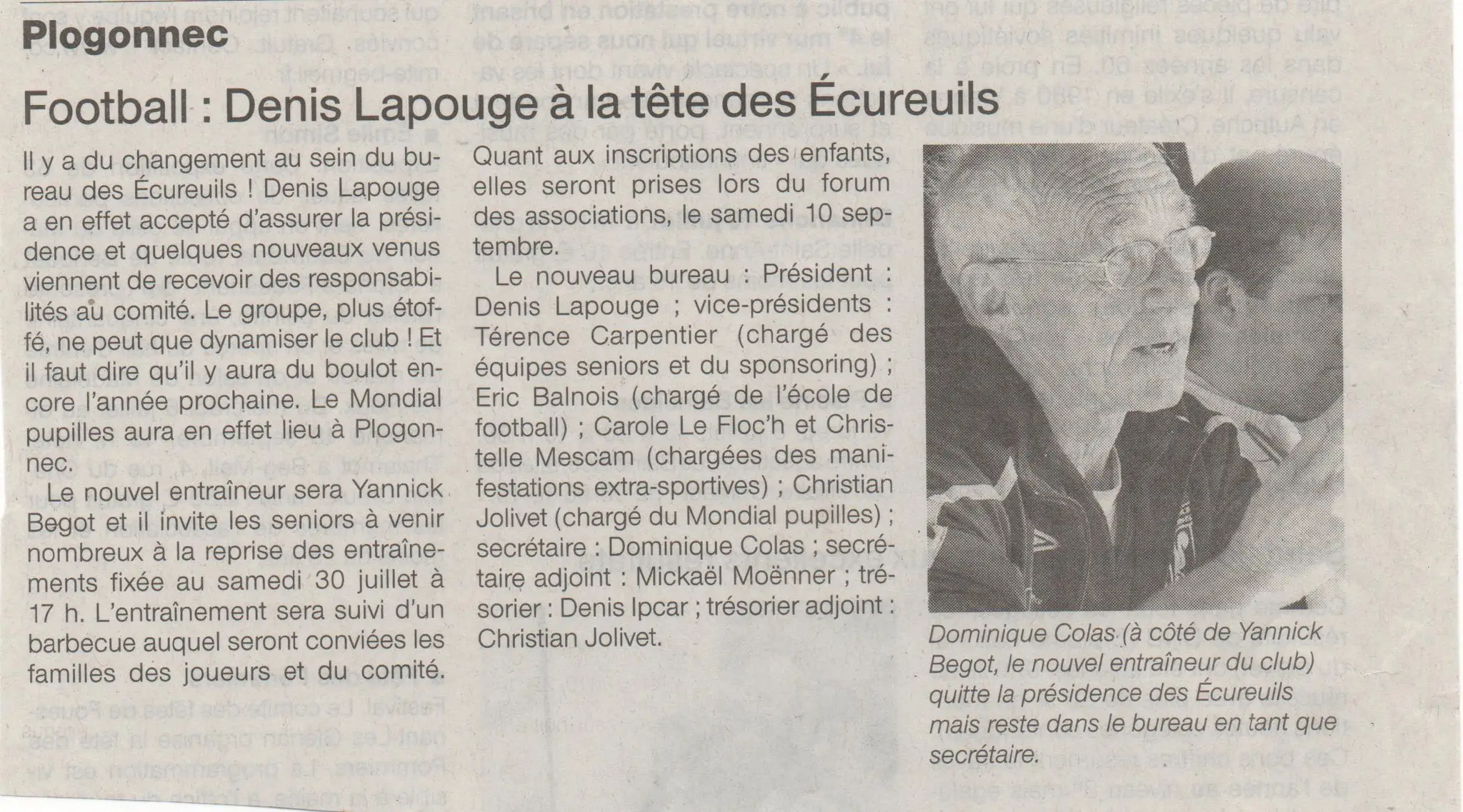 Ecureuils Sportifs de Plogonnec