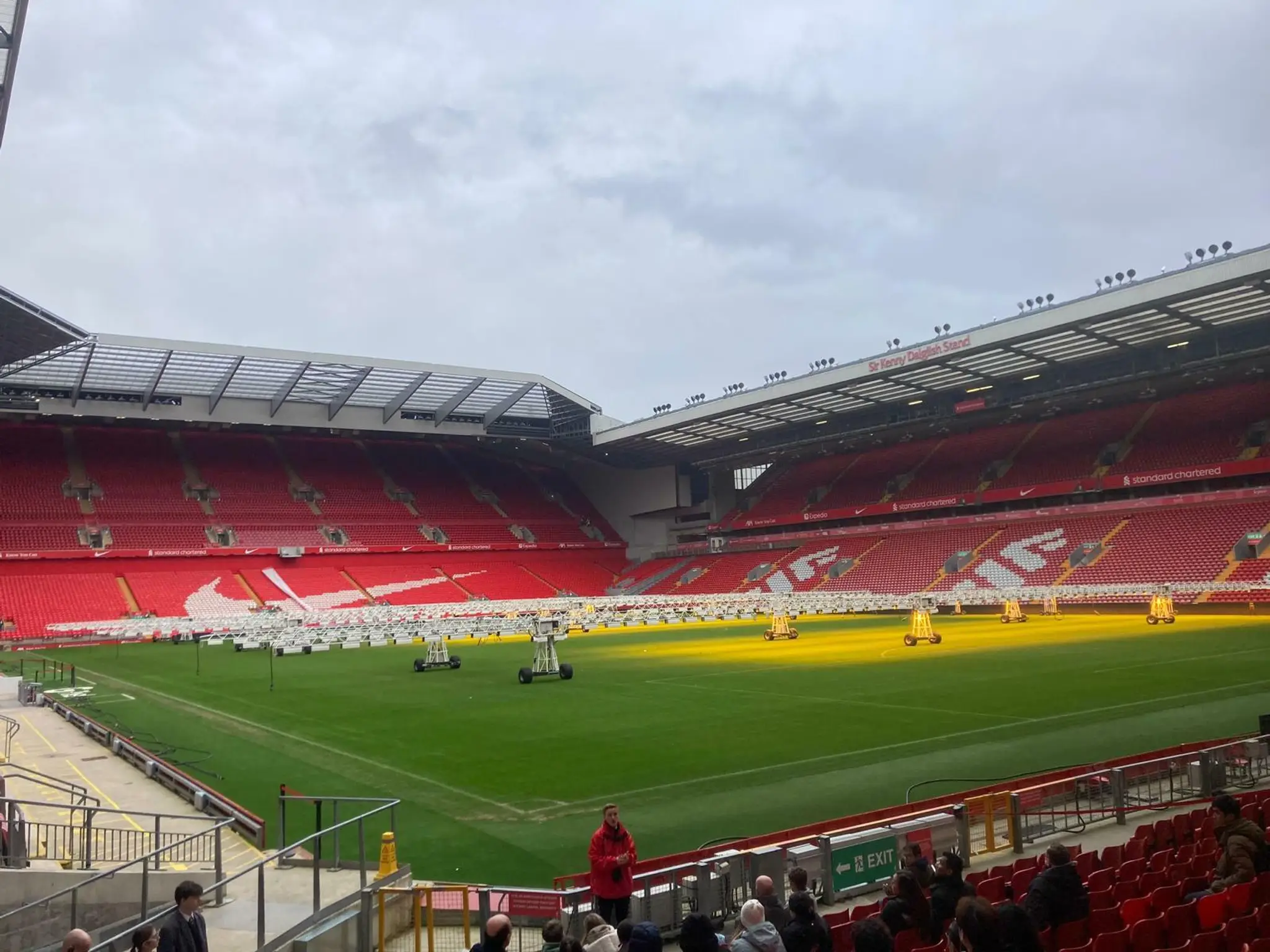 Students Football Pitch Dixons Fazakerley Academy