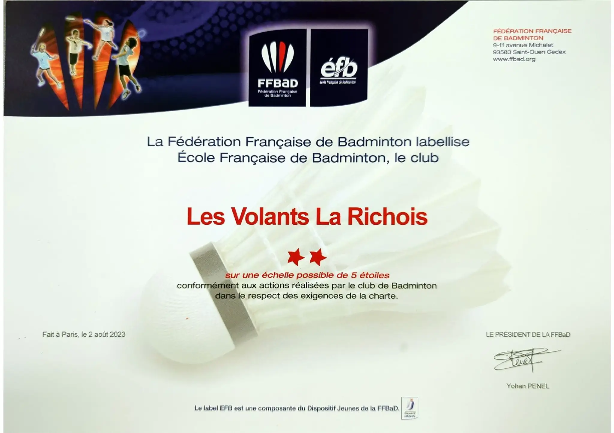 LVLR - Les Volants La Richois
