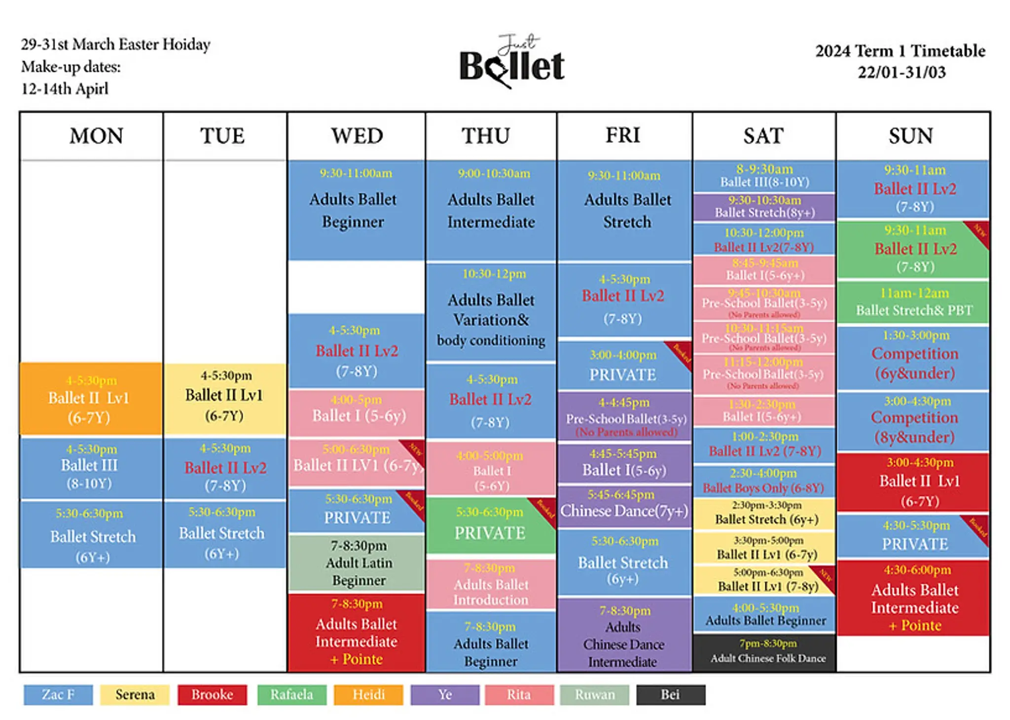 Just Ballet School