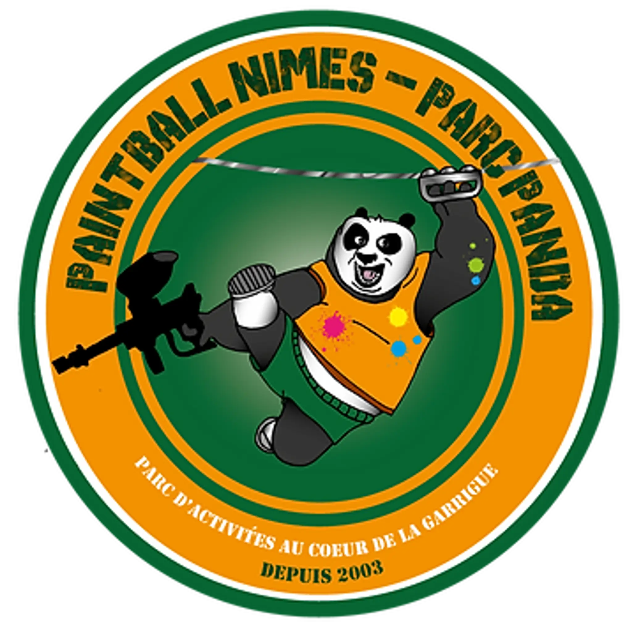PARC PANDA , PAINTBALL NIMES