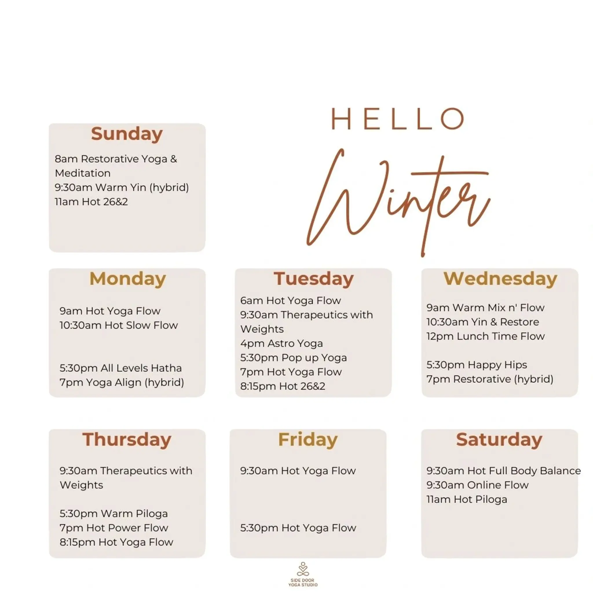 Side Door Yoga Studio