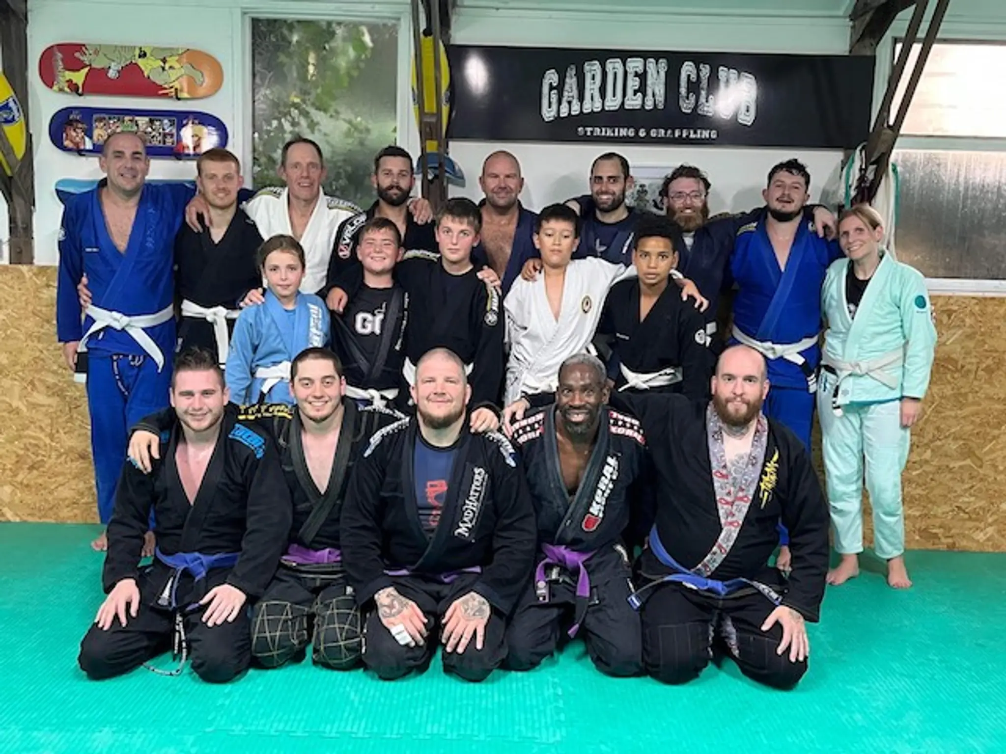 Garden Club Striking and Grappling (Jiu Jitsu)