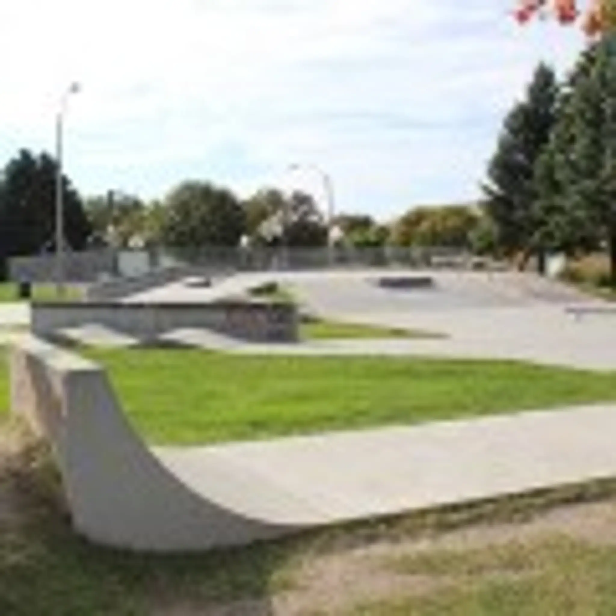 Parc de planche  roulettes