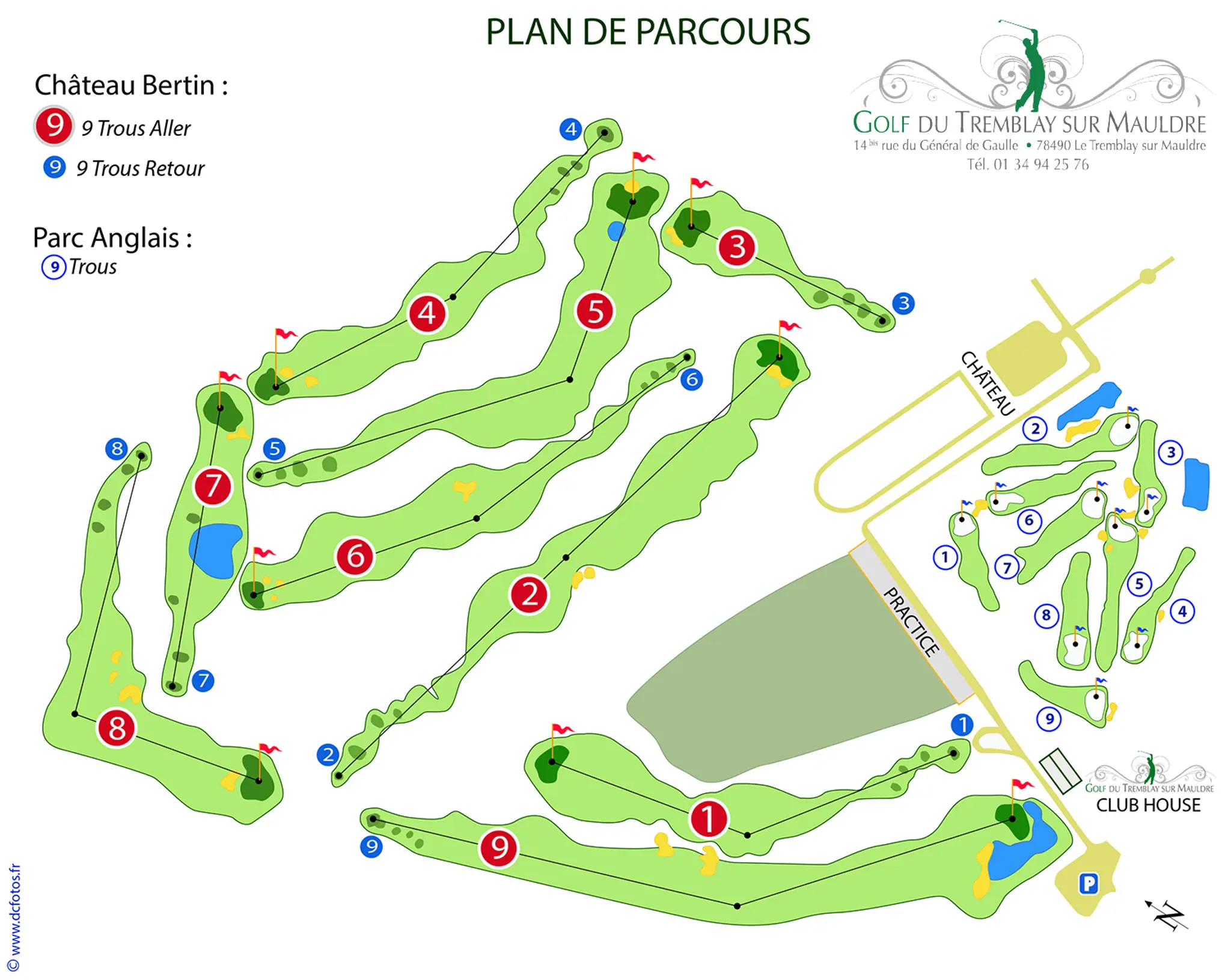 Golf du Tremblay on Mauldre