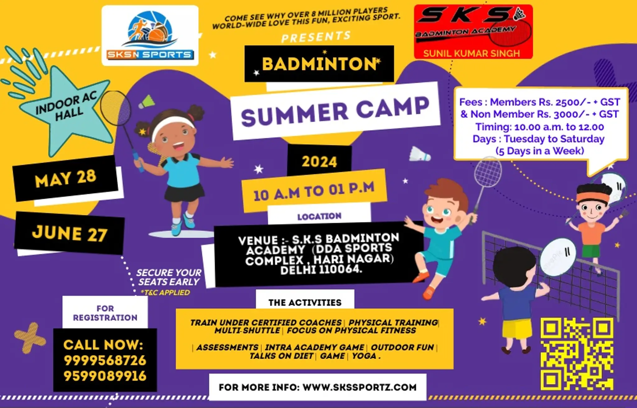 S.K.S. BADMINTON ACADEMY