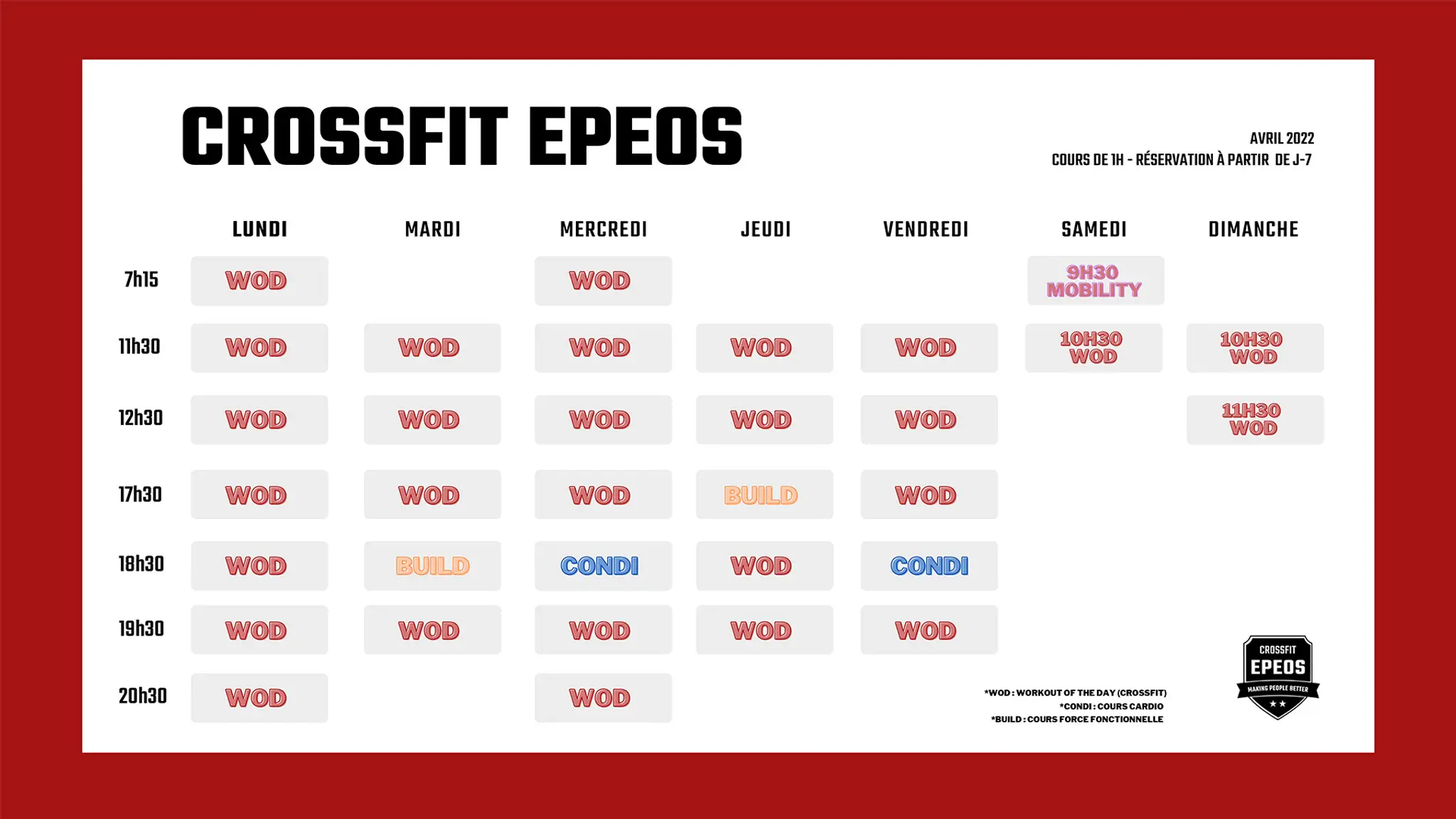CrossFit EPEOS à VALENCIENNES