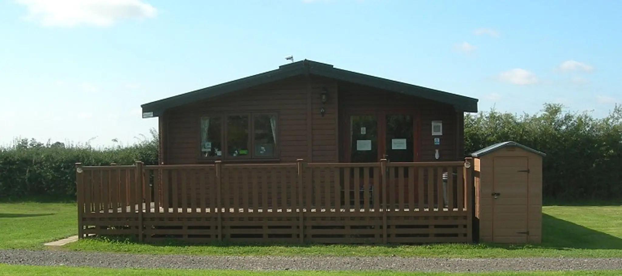 Roman Wall Lodges Campsite