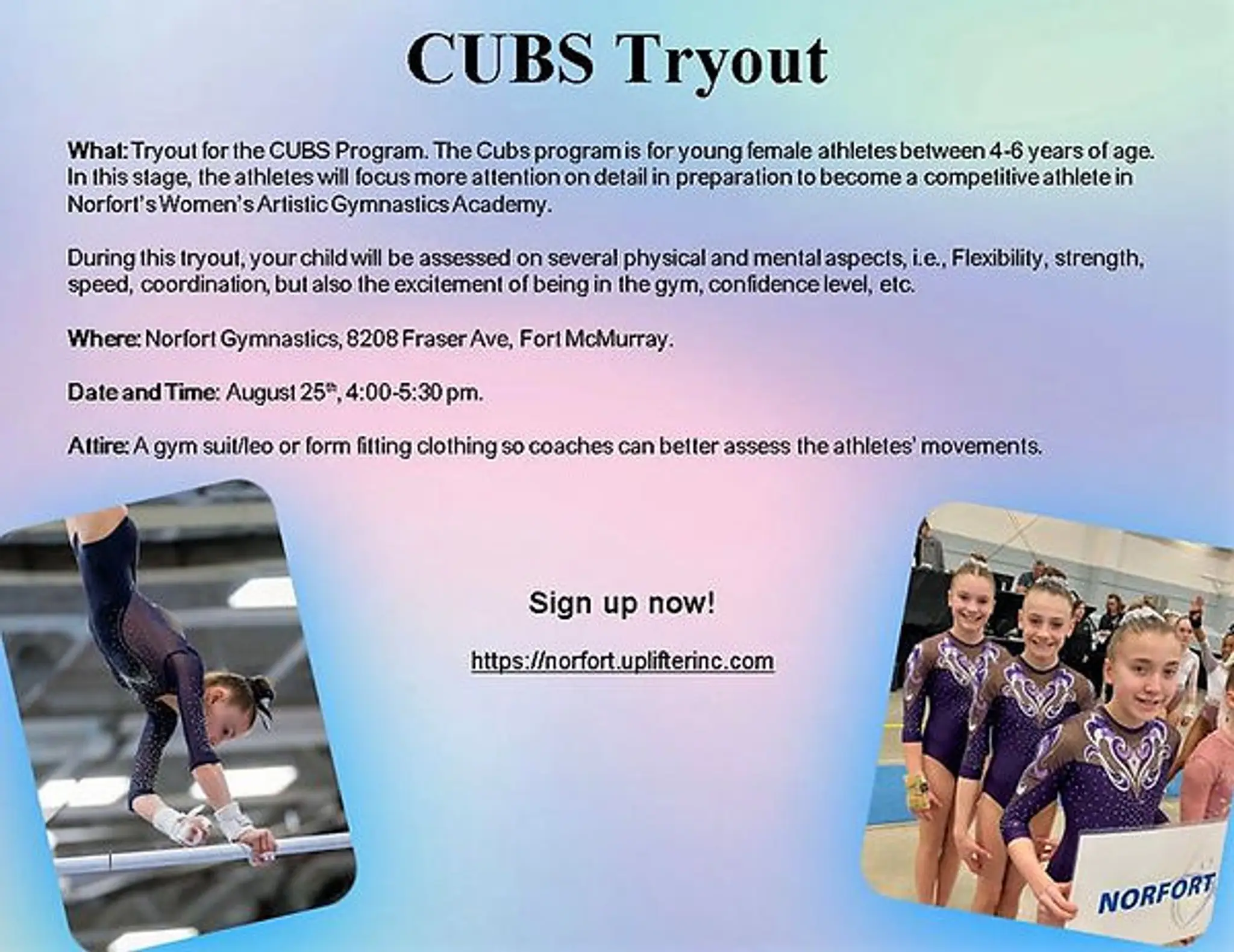 Norfort Gymnastics, Cheerleading & Tumbling