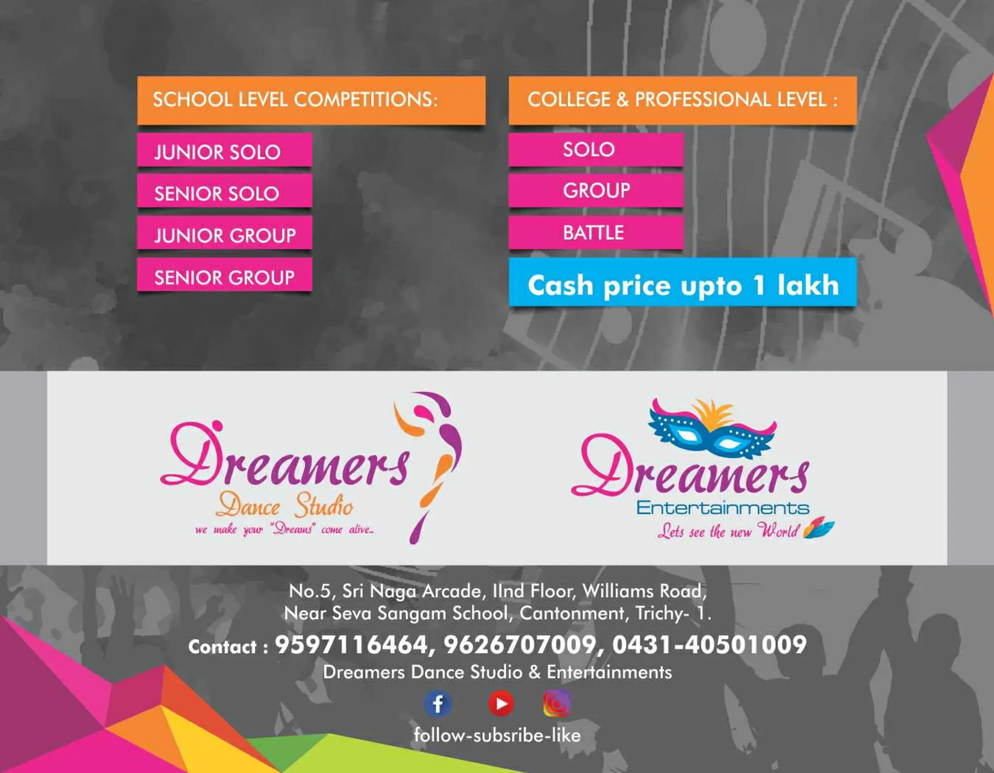 Dreamers Dance Studio & Entertainments