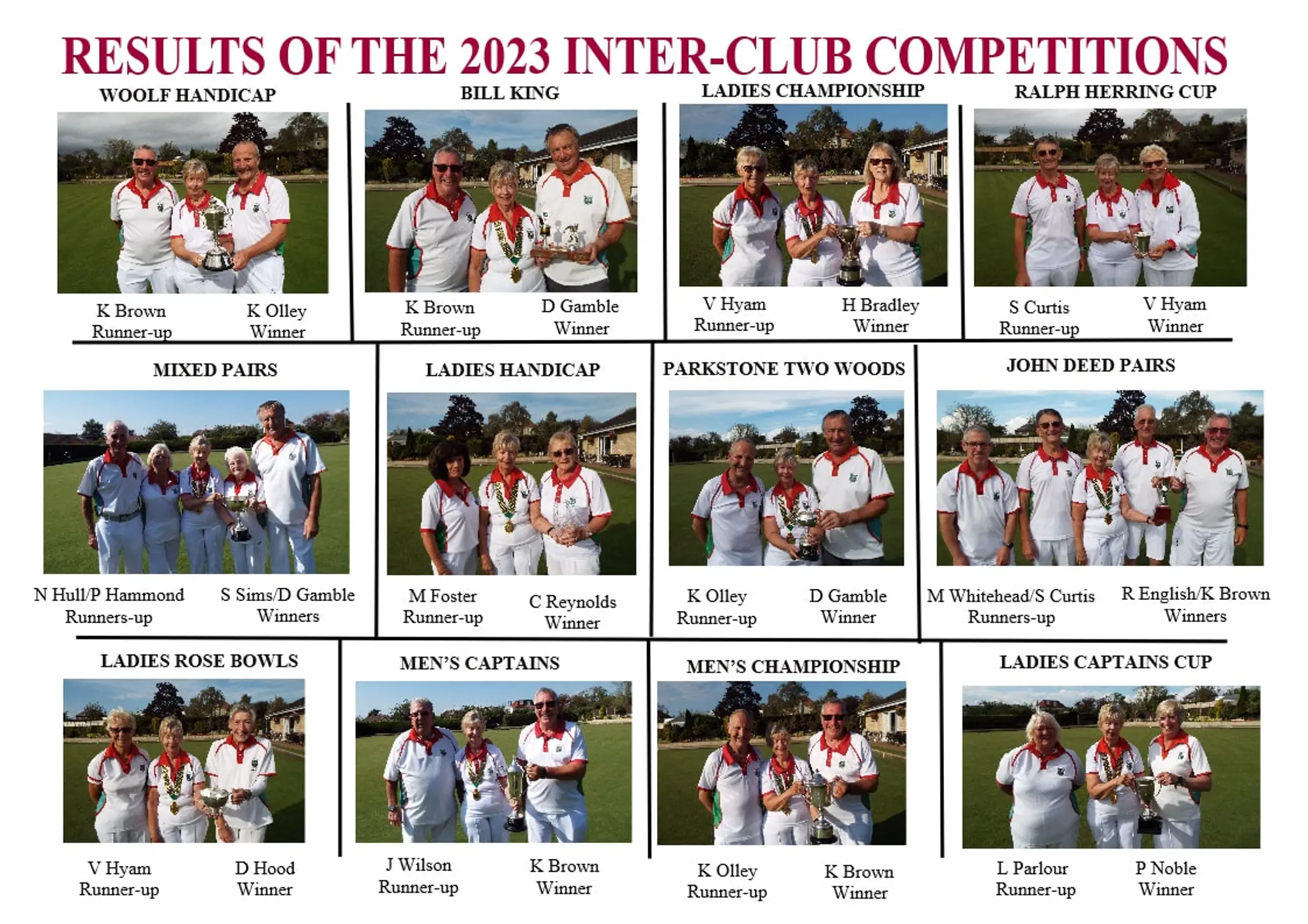 Burnham Hillside Bowls Club