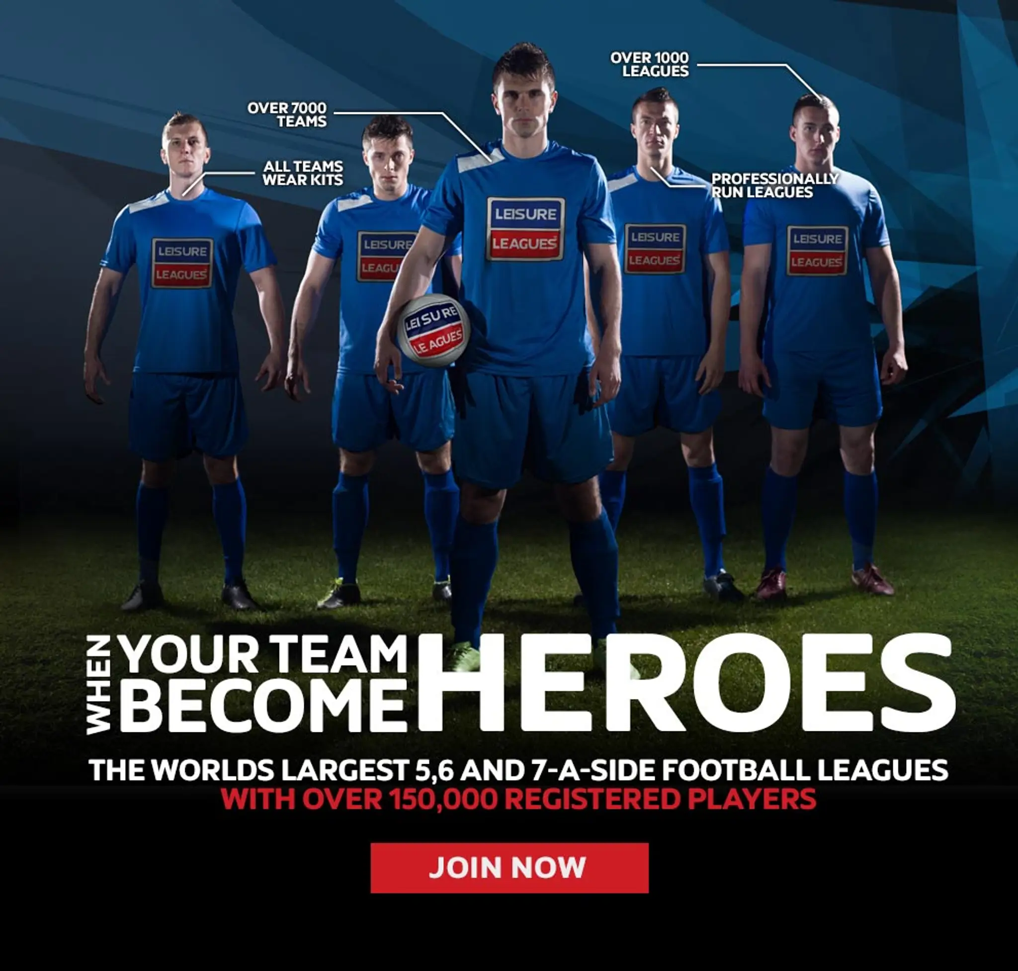 Leisure Leagues Worcester 5/6/7 A Side