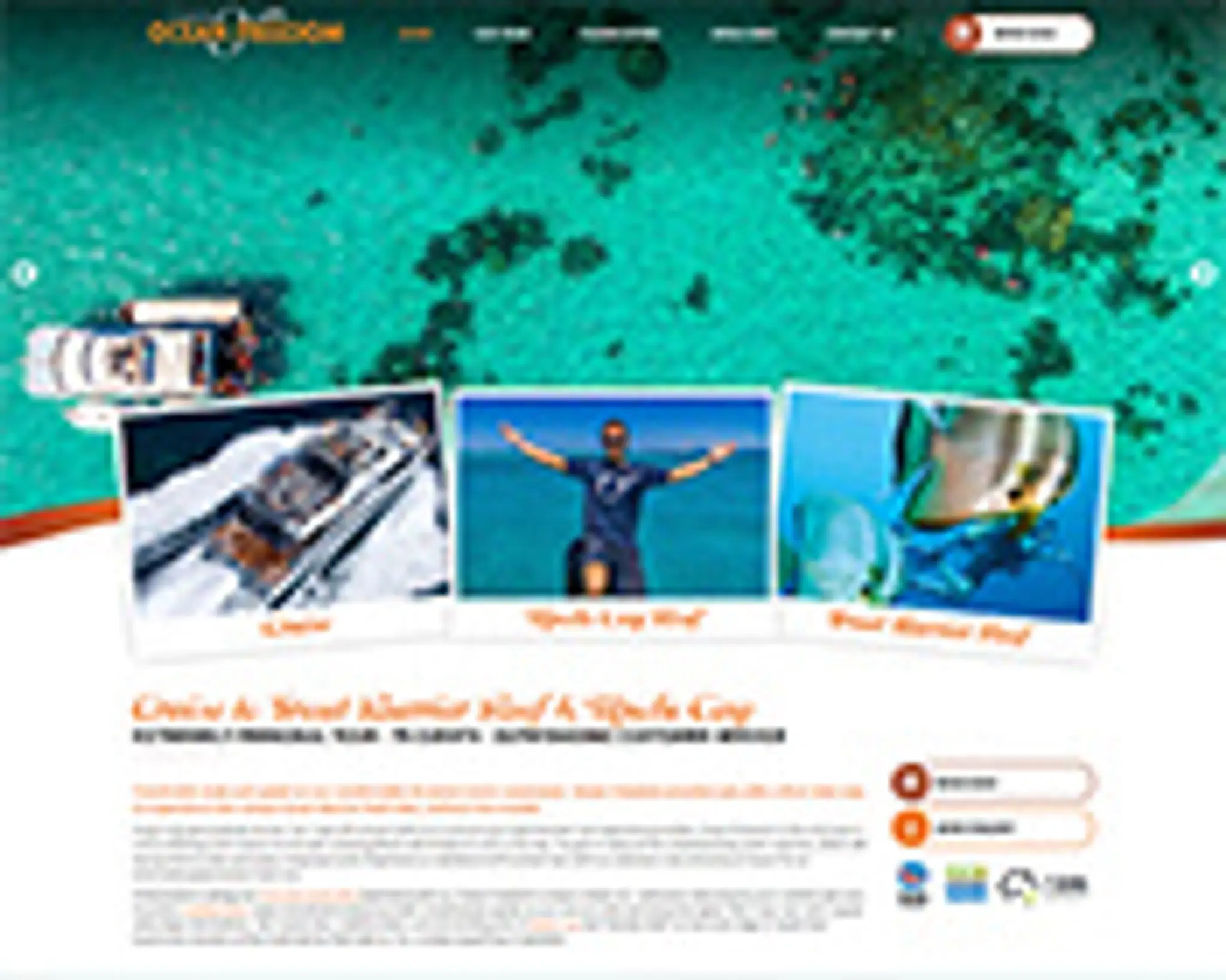 Ocean Free & Ocean Freedom - Cairns Premier Great Barrier Reef & Island Tours
