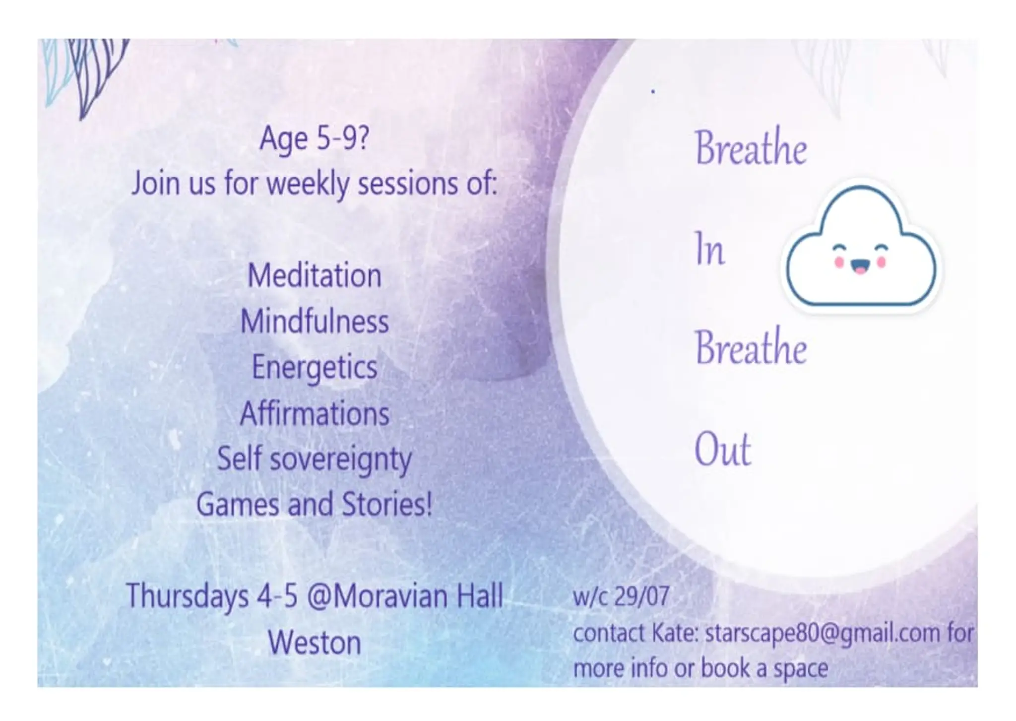 Breathe In Breathe Out: Bath Kids Meditation