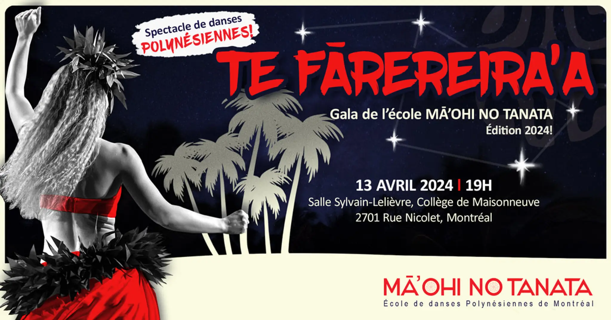 cole des danses polynsiennes de Montral (Ma'ohi No Tanata)
