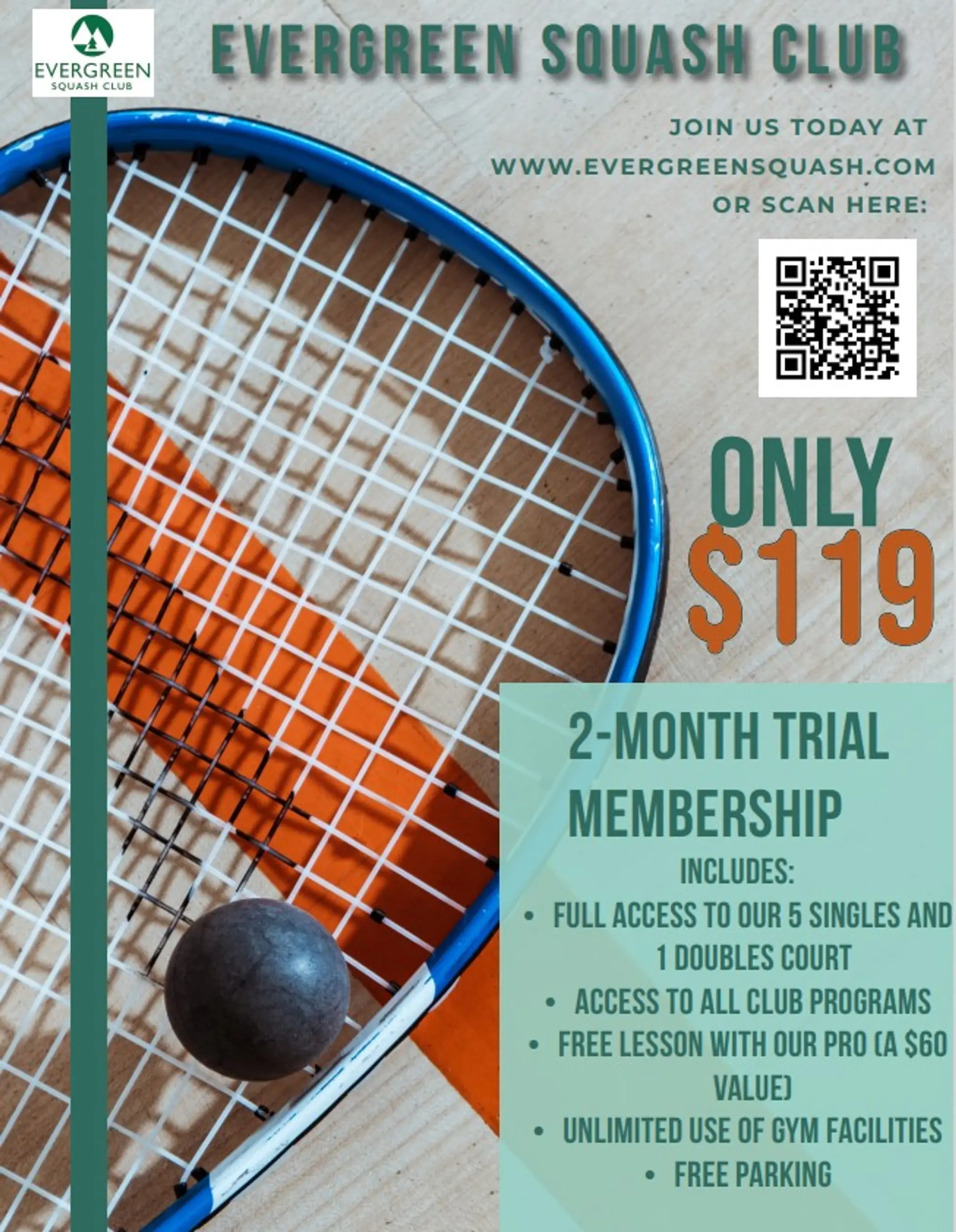 Evergreen Squash Club of West Vancouver