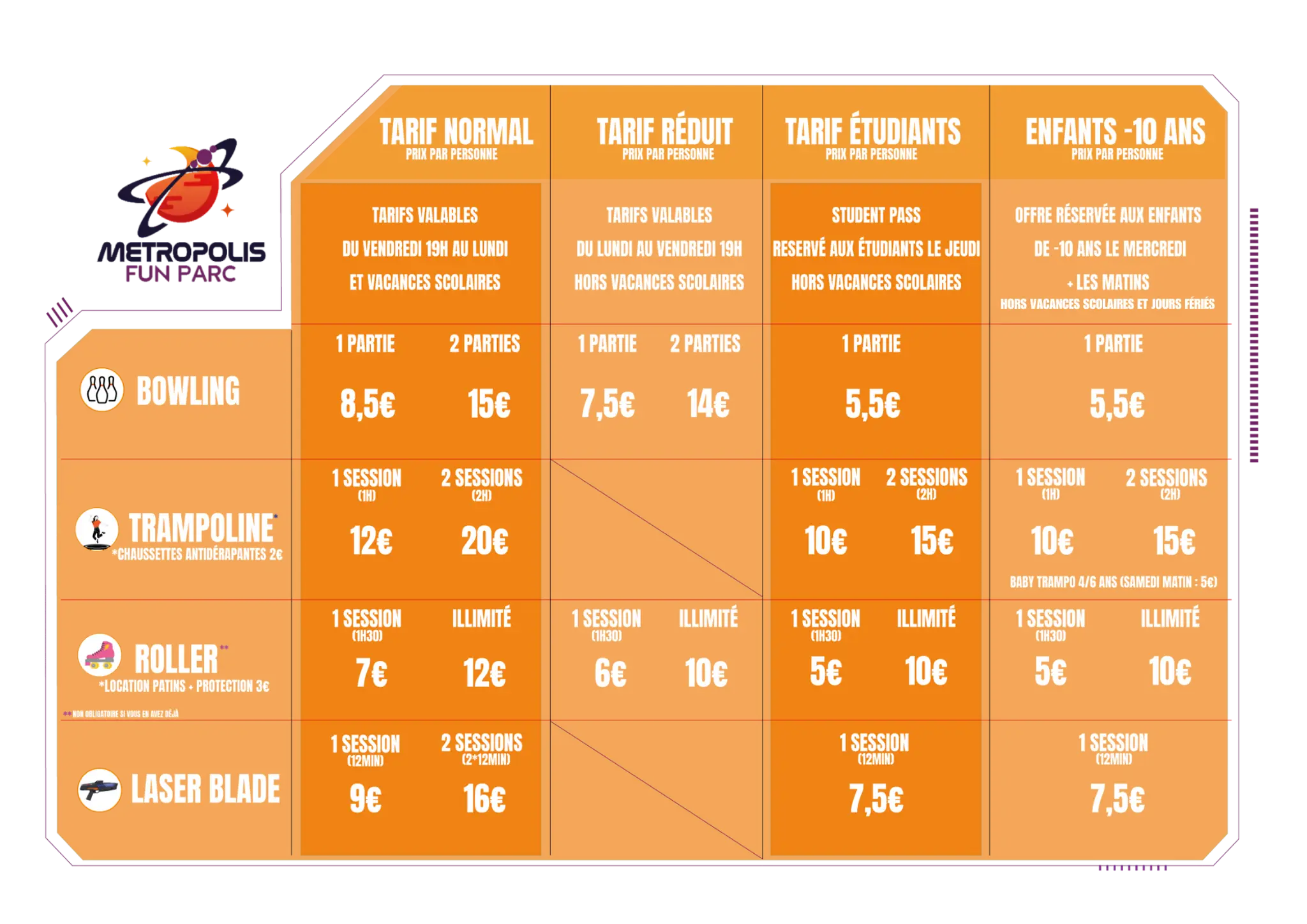 Metropolis Bowling Laser Chateau Thierry