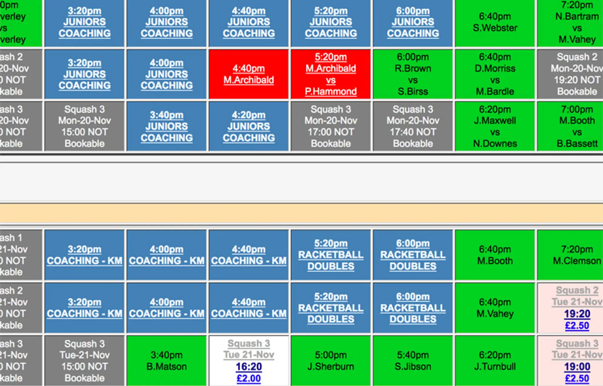 Ferriby Hall Squash Club