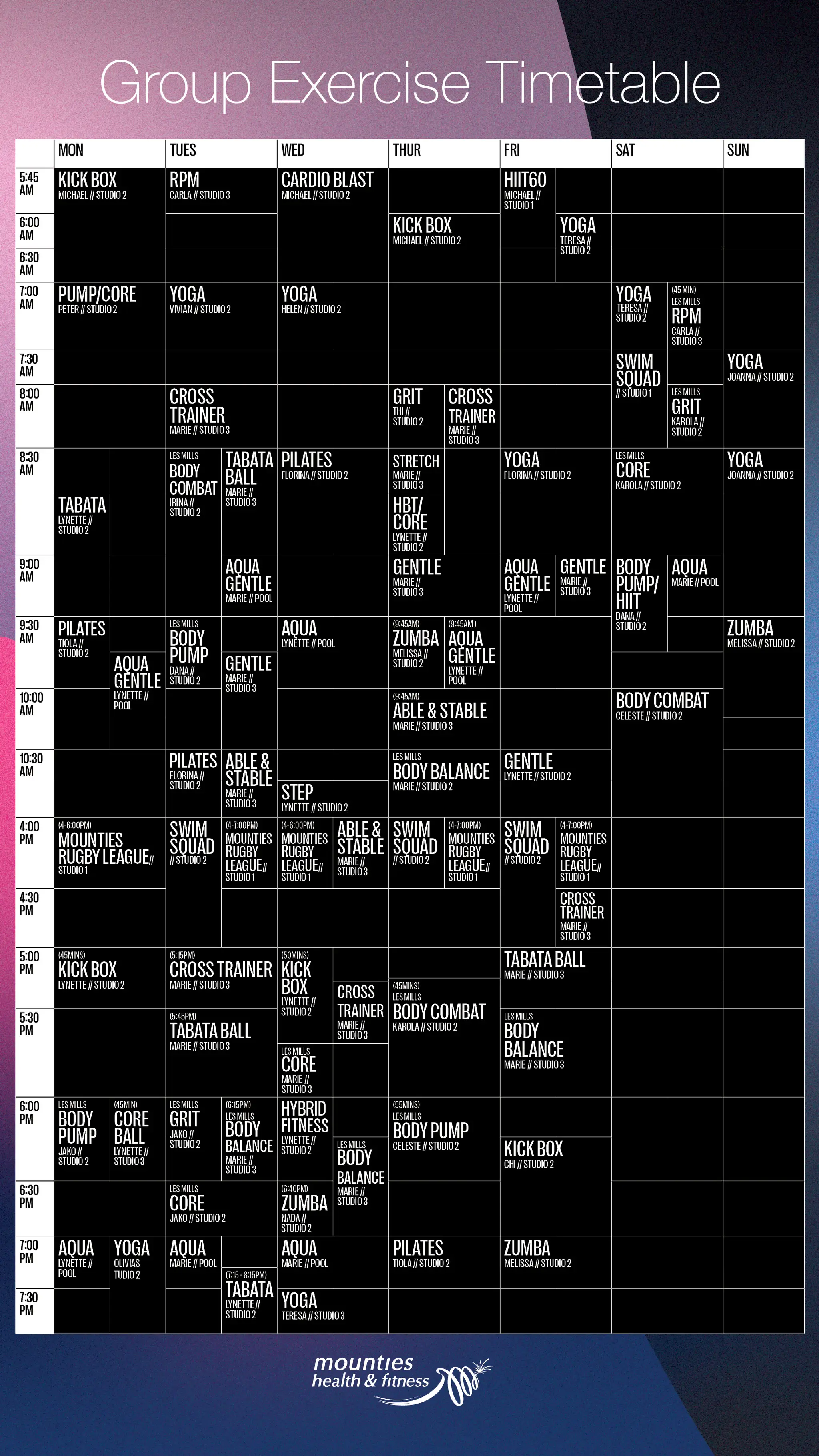 Mounties Health & Fitness | Learn to Swim