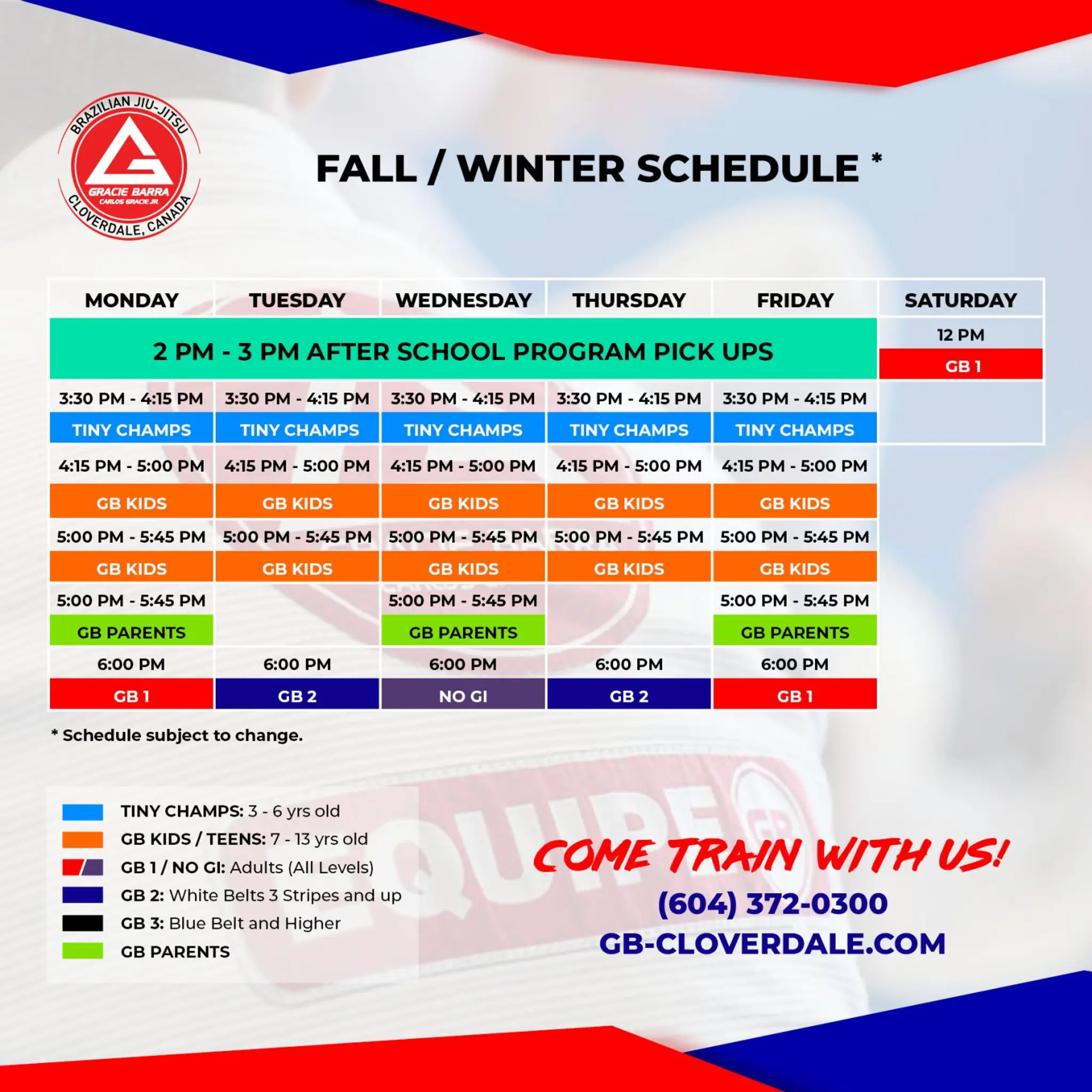 Gracie Barra Cloverdale Jiu Jitsu & Self Defense