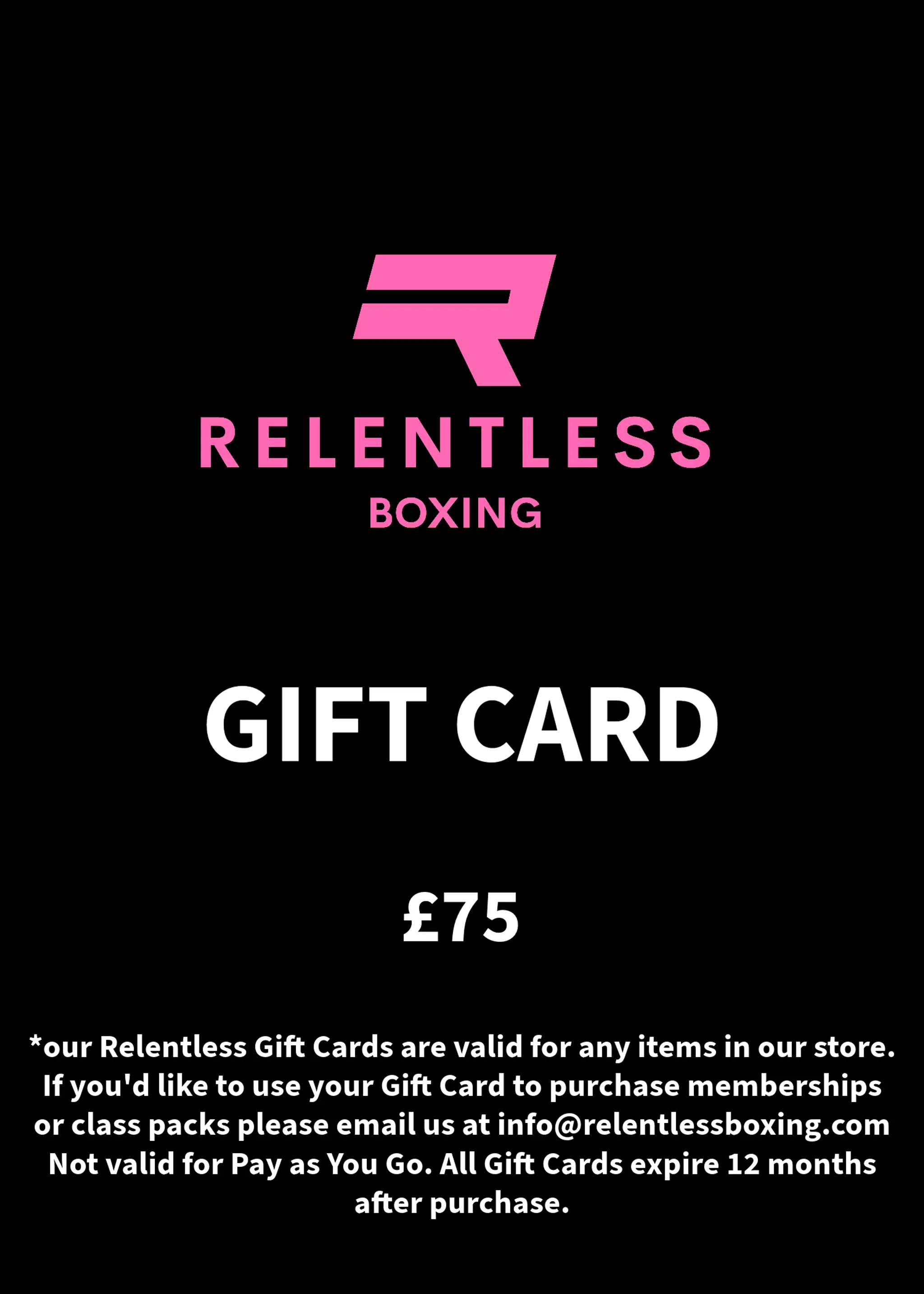 Relentless Boxing London