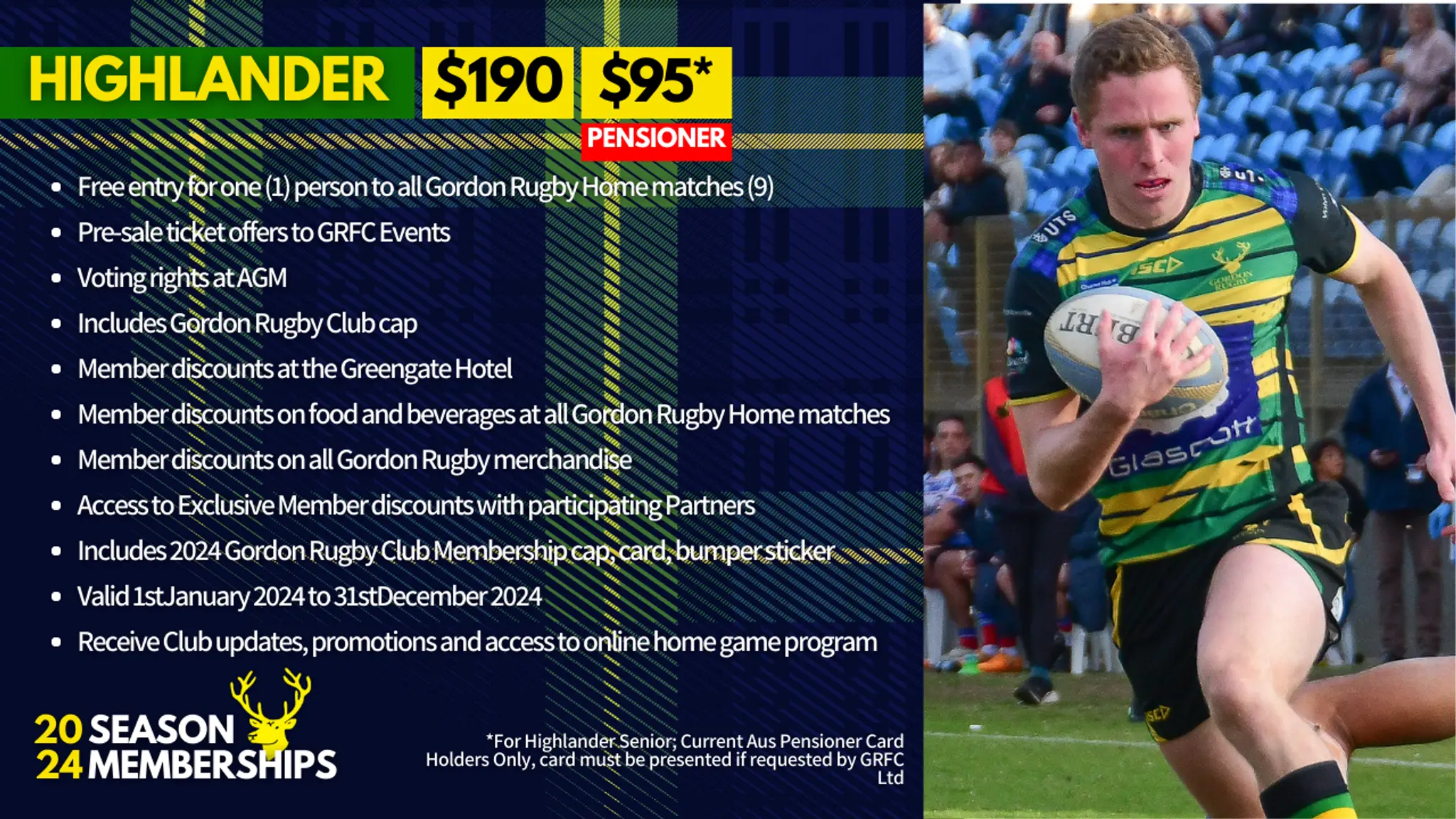 Gordon Rugby - The Highlanders