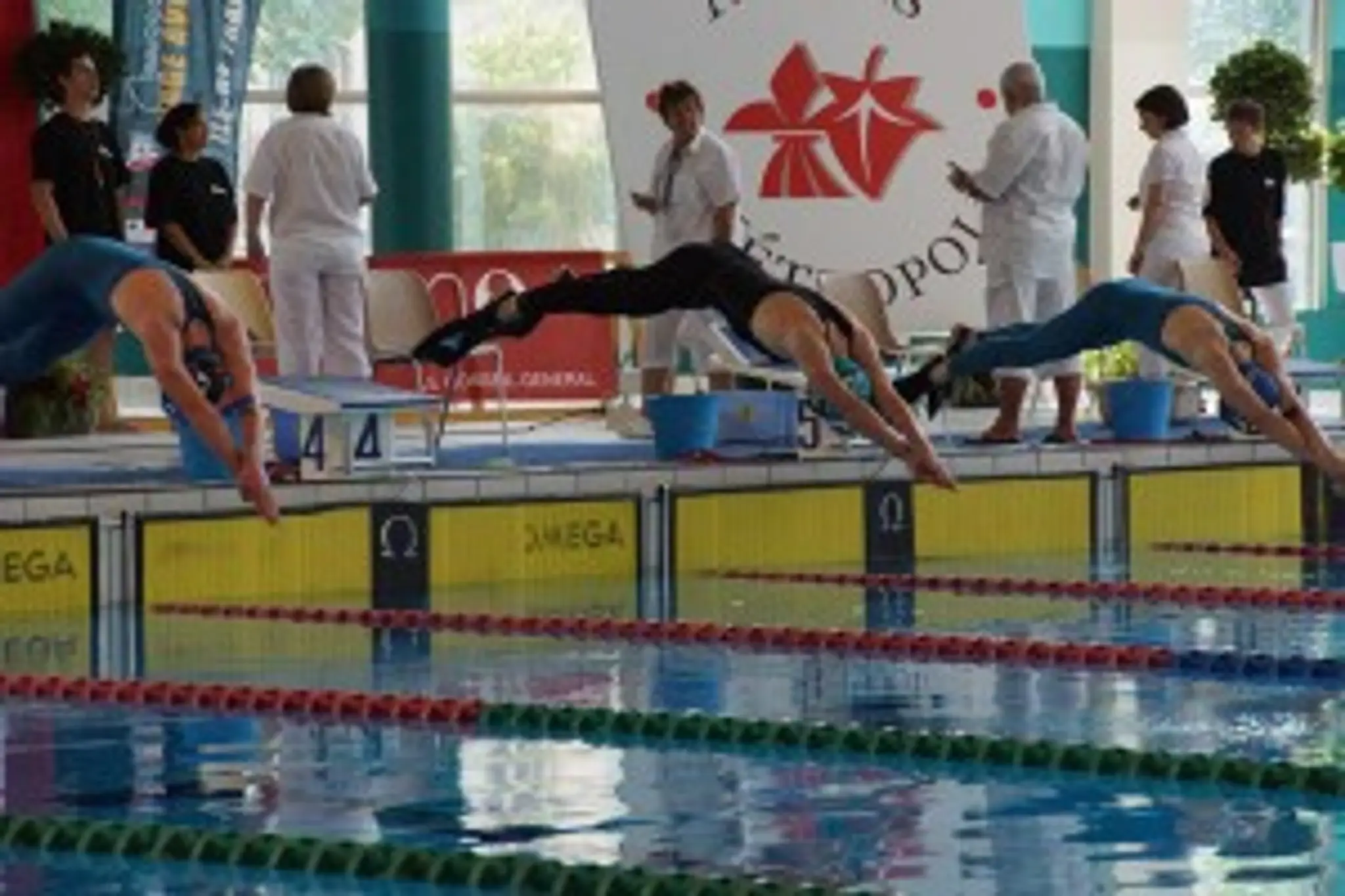 herouville nage avec palmes