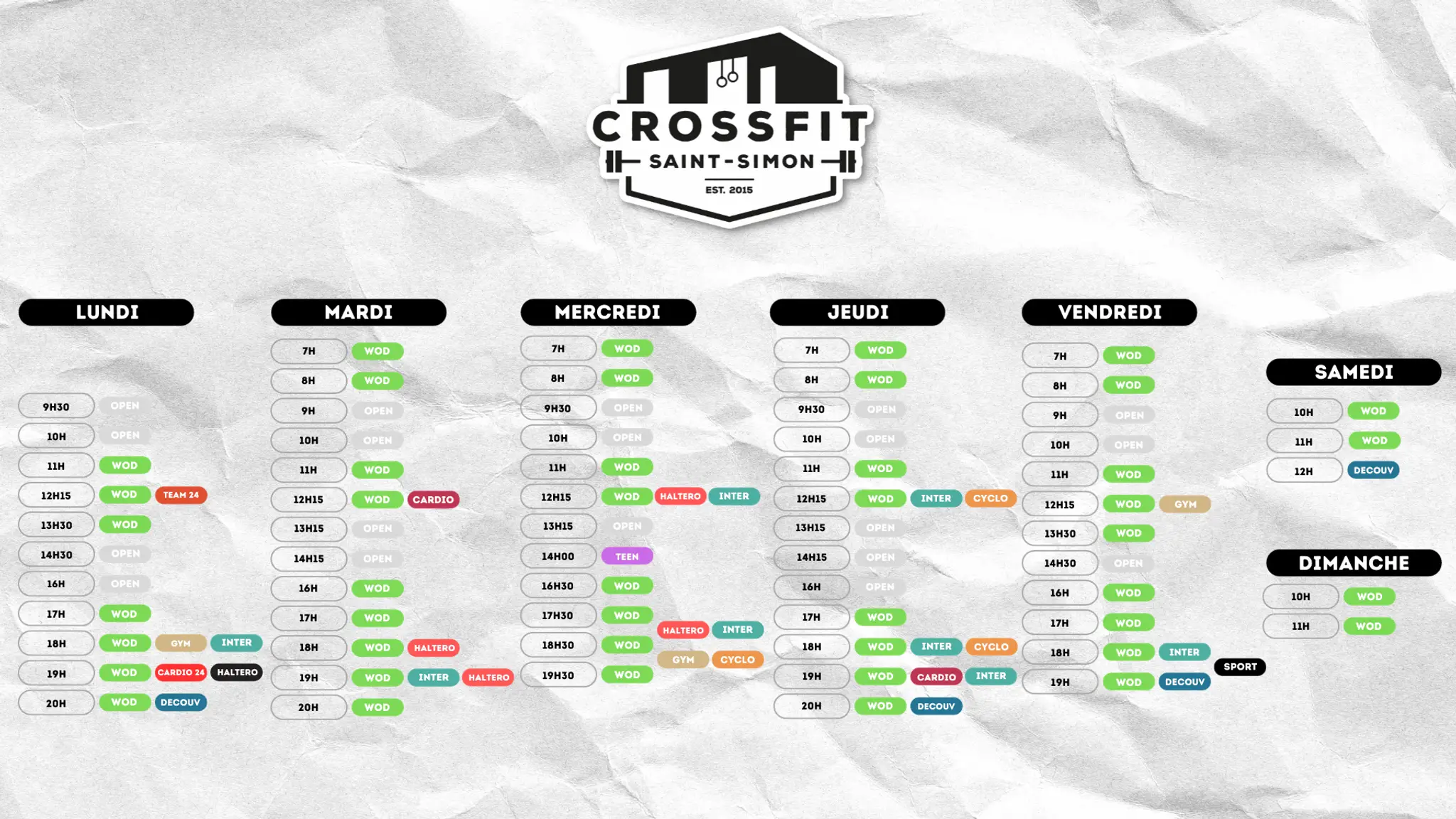 CrossFit Saint-Simon