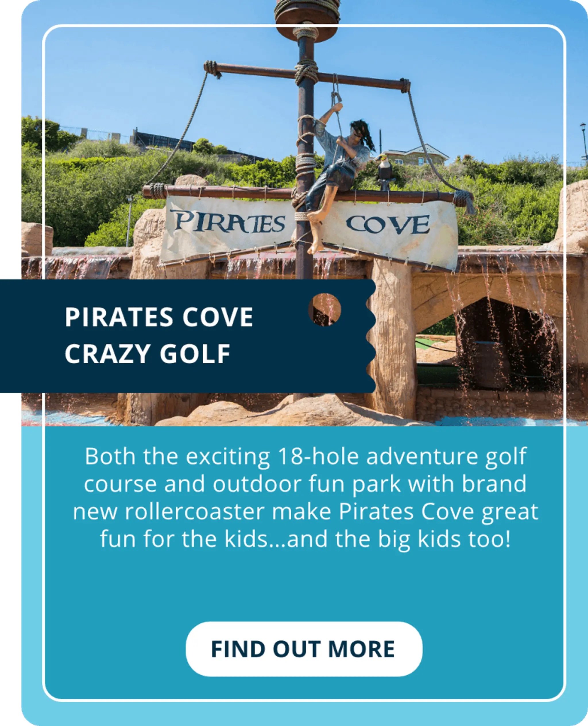 Pirates Cove & Jurassic Bay Adventure Golf