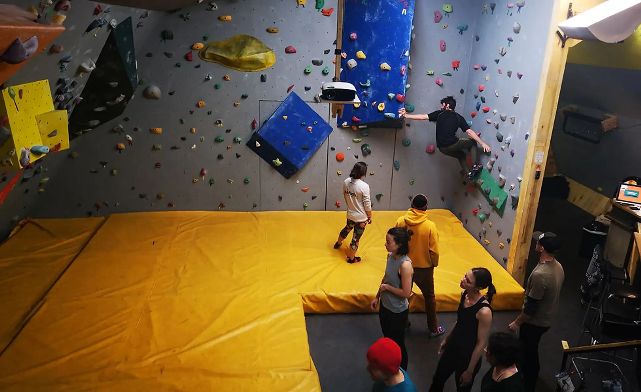 Site d'escalade de Baie au Chne