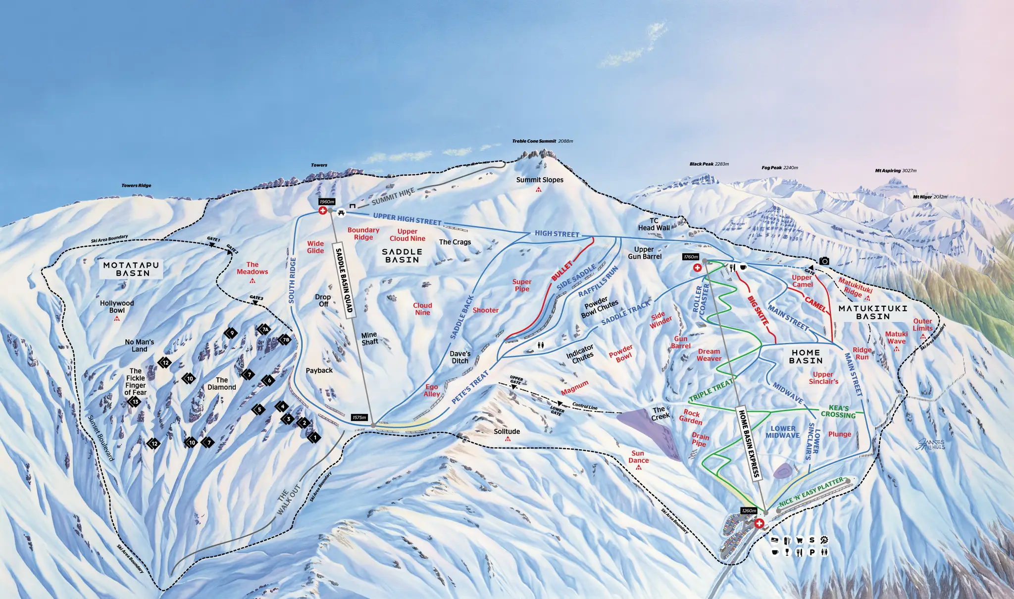 Treble Cone Ski Area