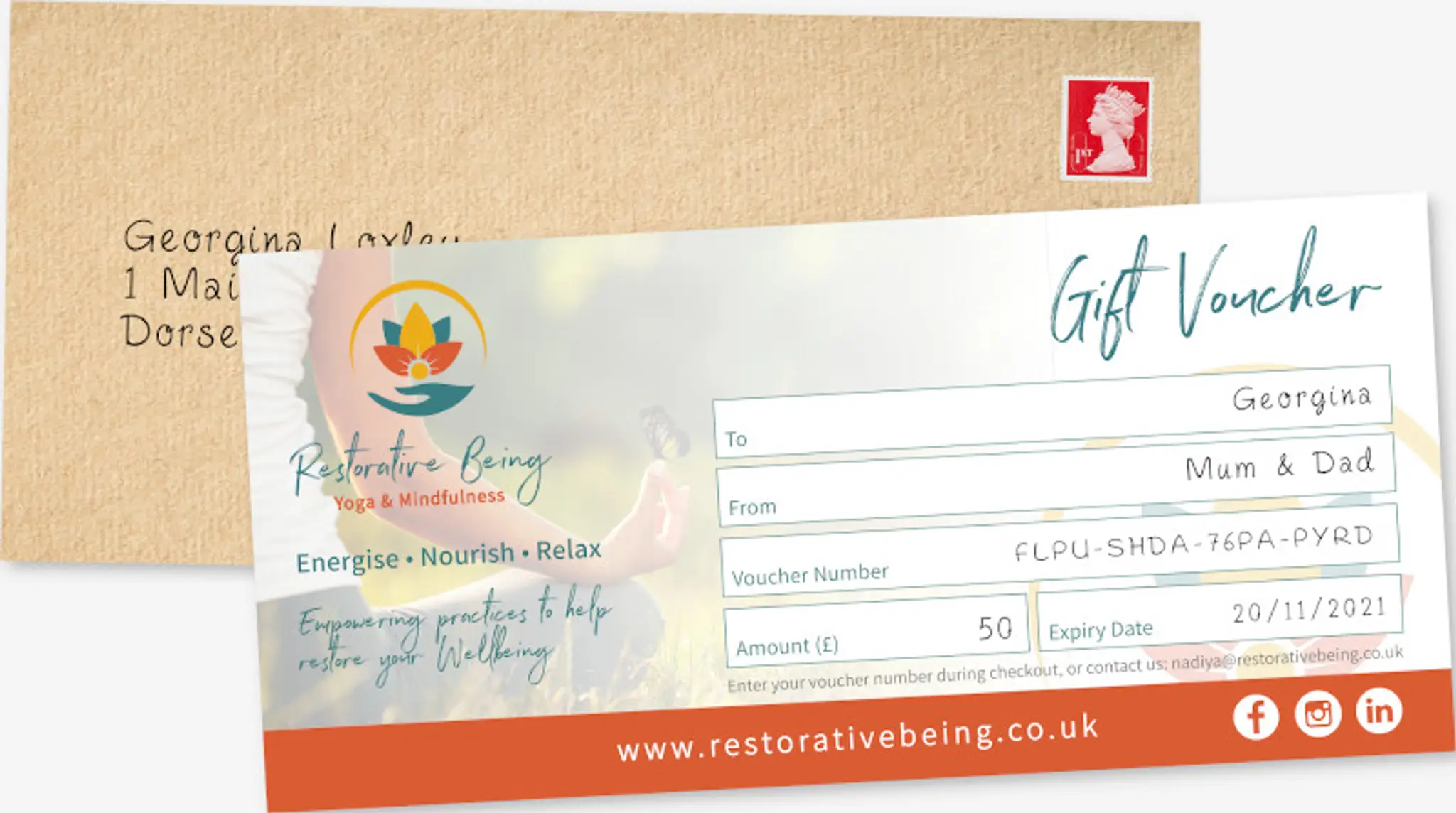 Nadiya Wynn, Restorative Being, Yoga & Mindfulness