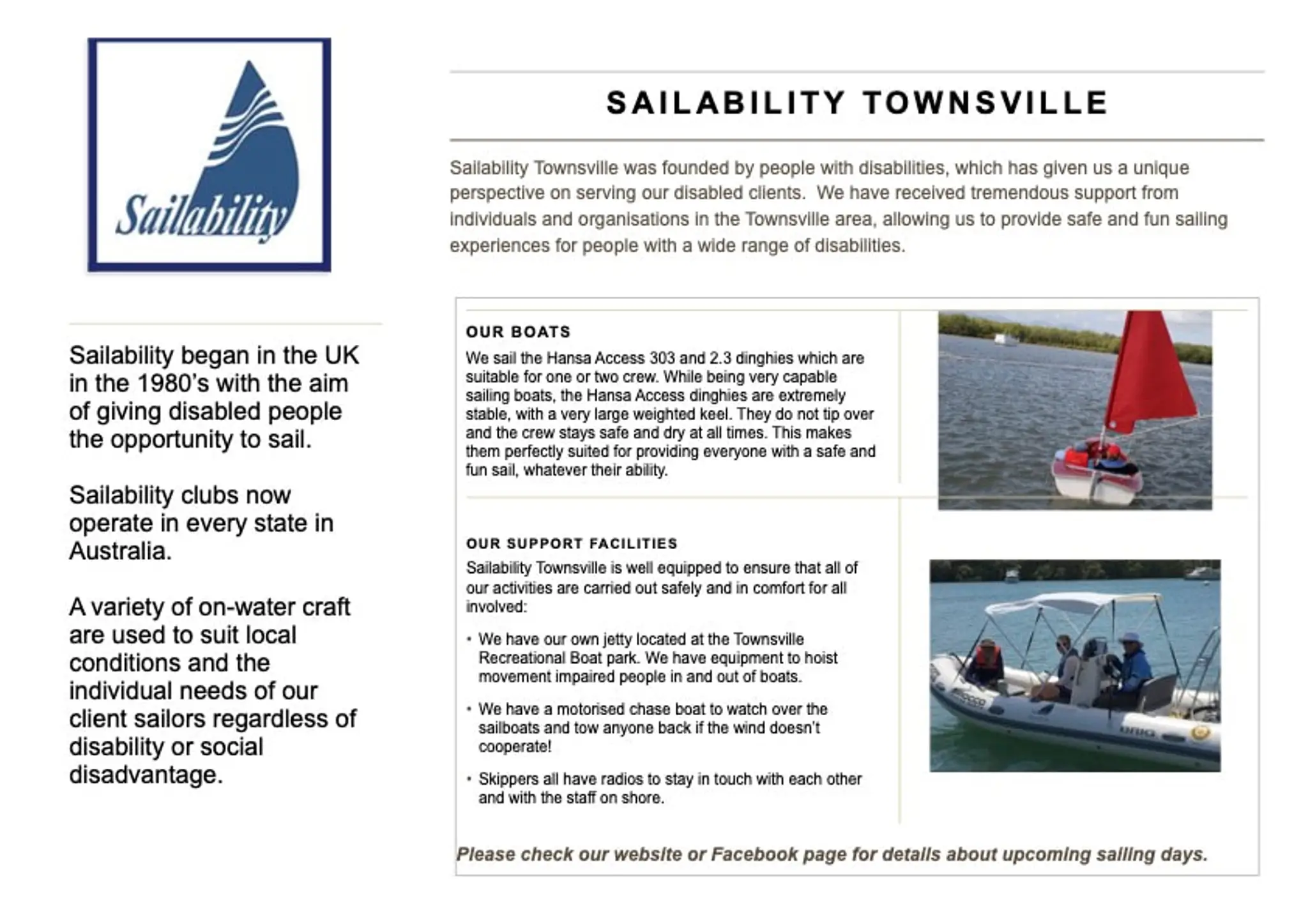 Townsville Sailability